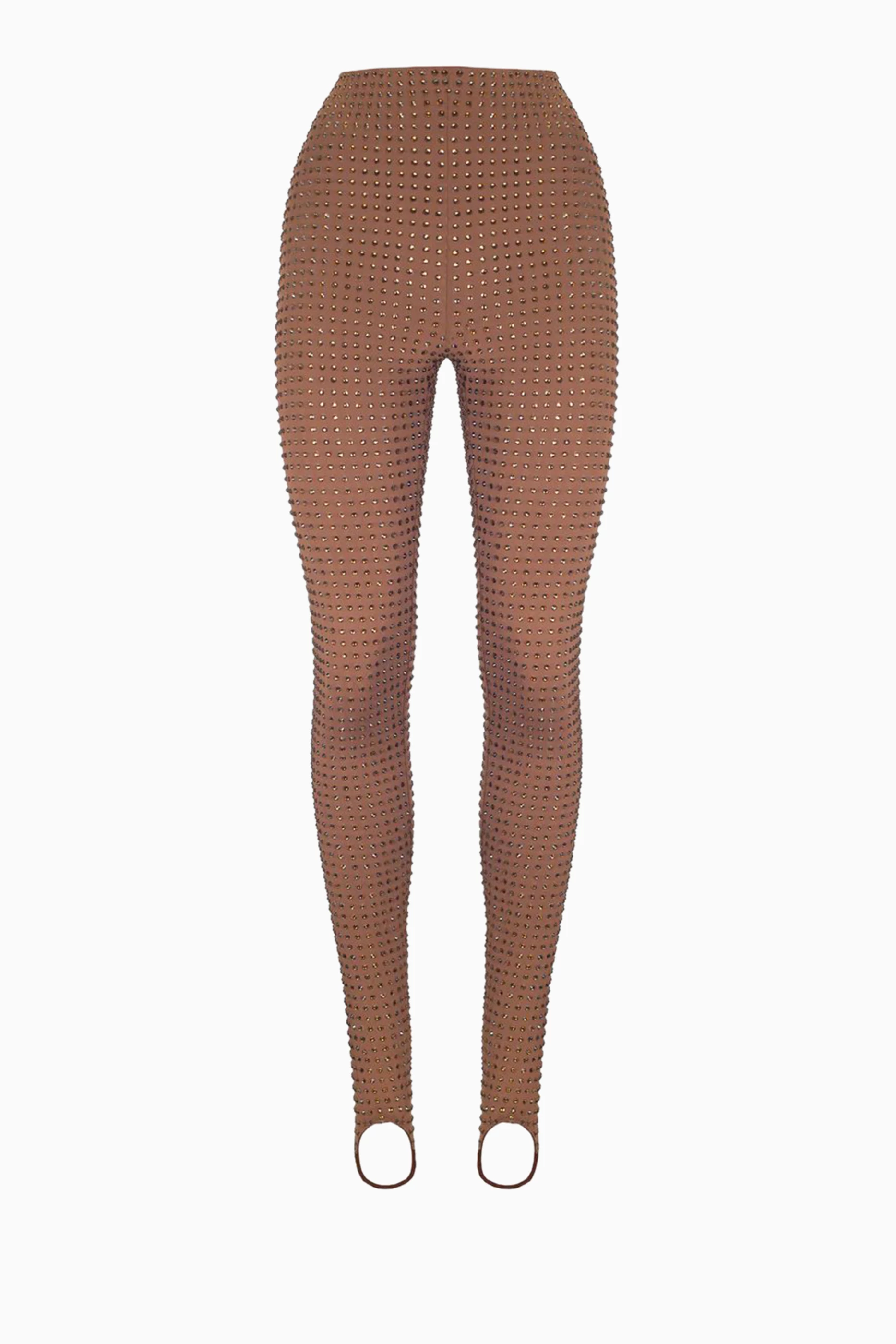 Buy Santa Brands Brown Crystal embellished Leggings For Women Online Ounass UAE