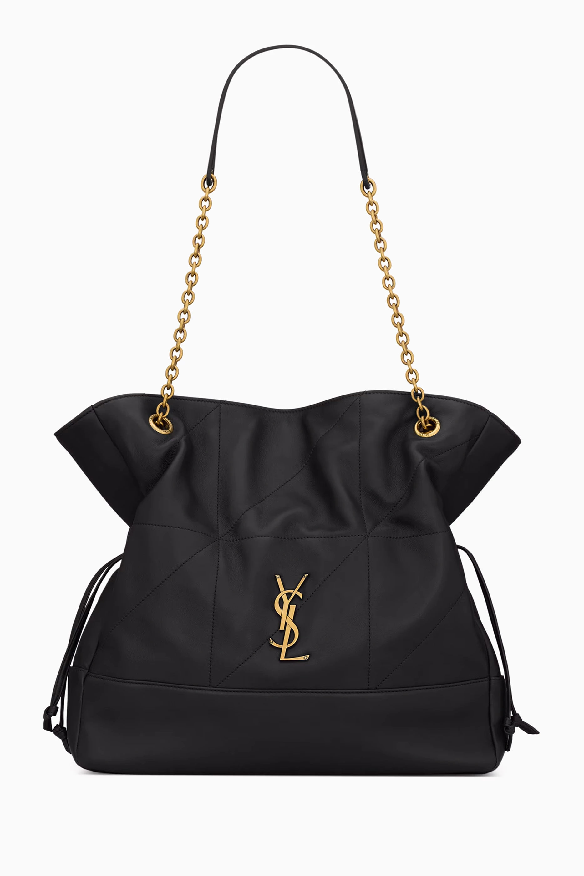 Buy SAINT LAURENT Black Jamie Shopping Bag in Lambskin For Women Online Ounass UAE