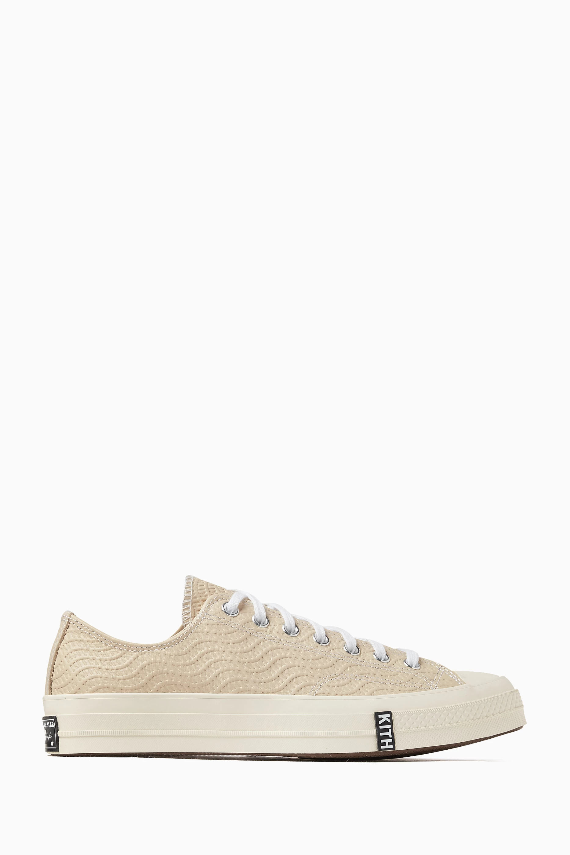 Buy Kith Neutral x Converse Chuck Taylor All Star 1970 Ox Sneakers in Leather For Men Online Ounass UAE