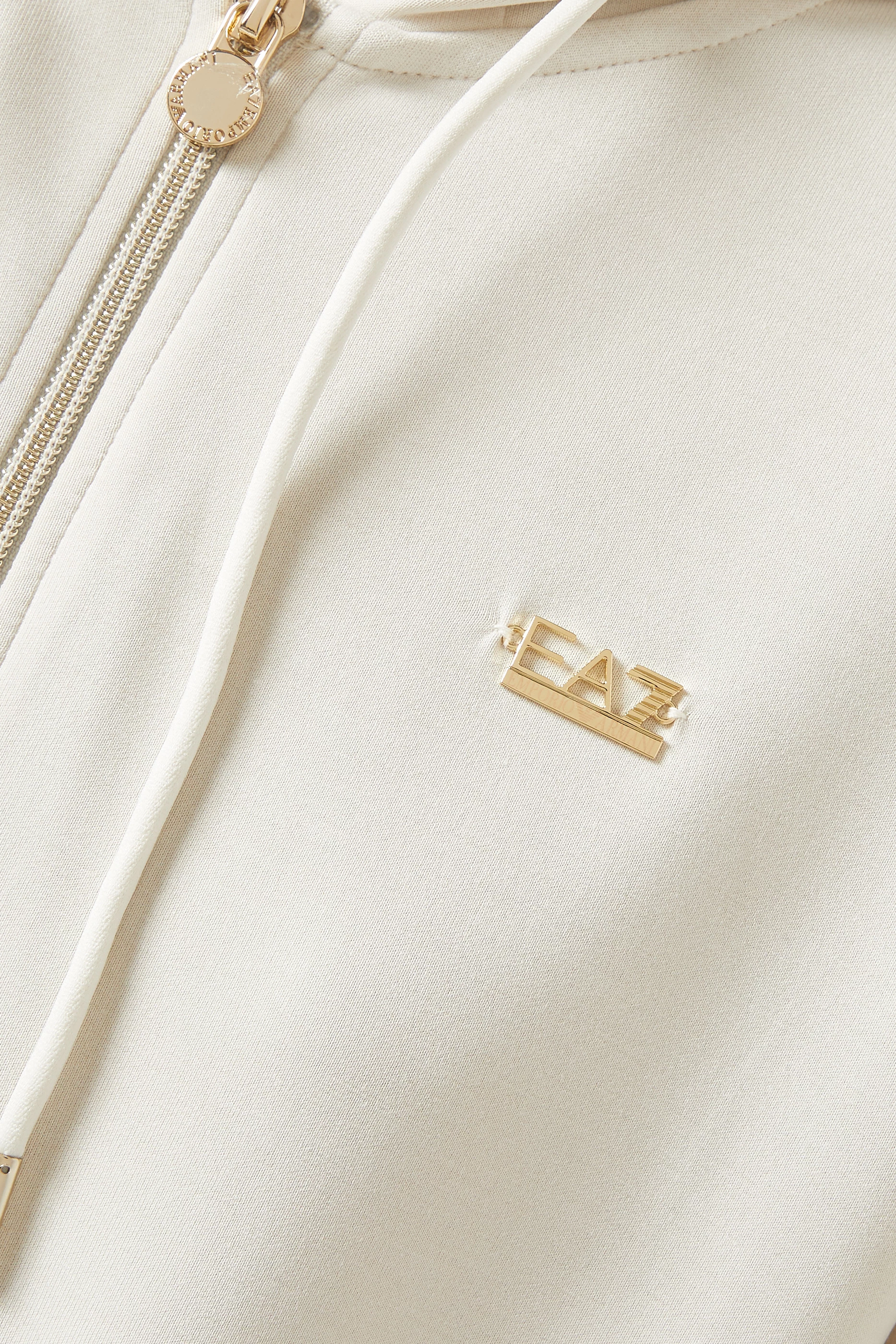 Buy Emporio Armani Grey Train Core EA7 Hoodie For Women Online