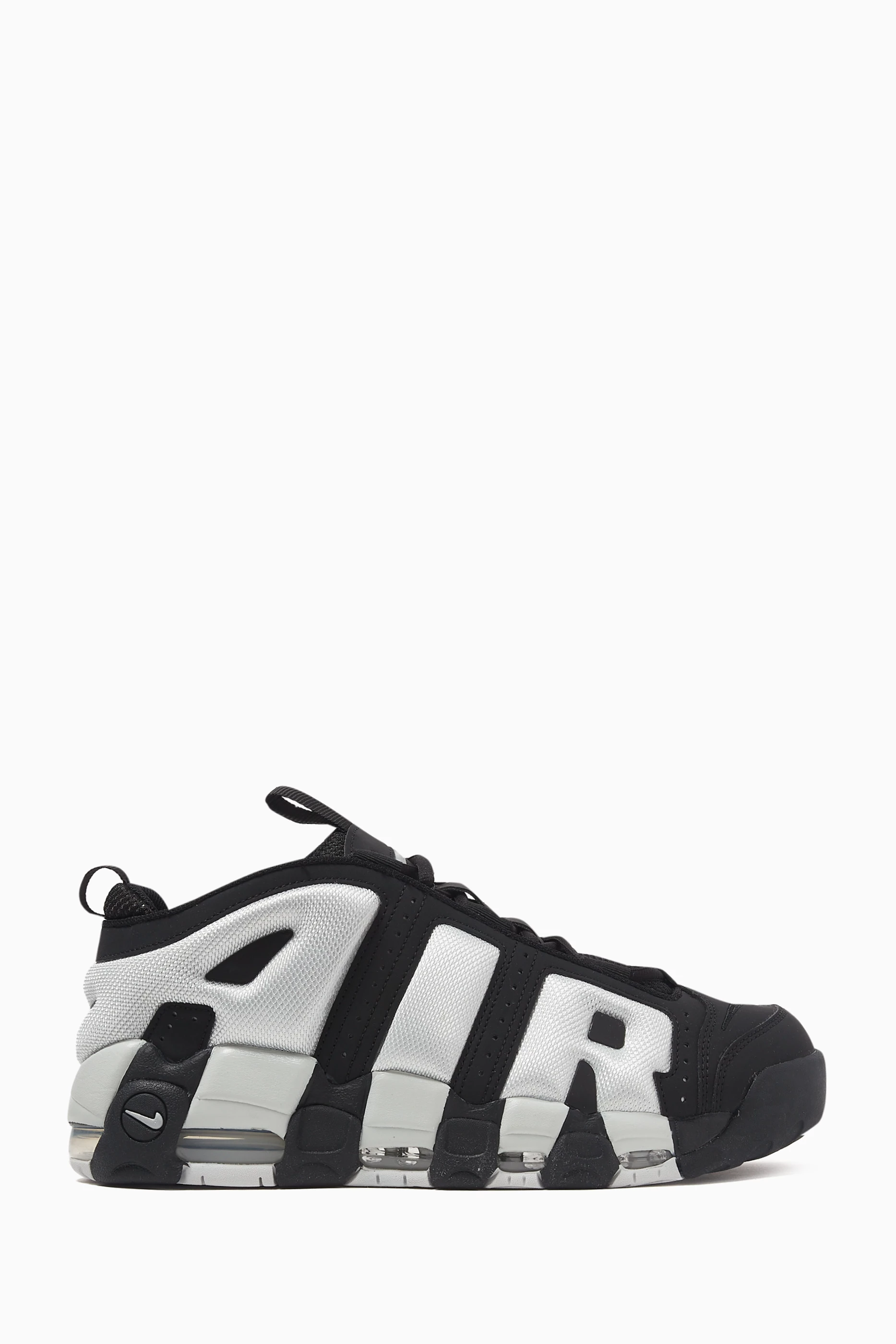 Buy Nike Black Air More Uptempo 96 Sneakers in Leather For Men Online Ounass UAE