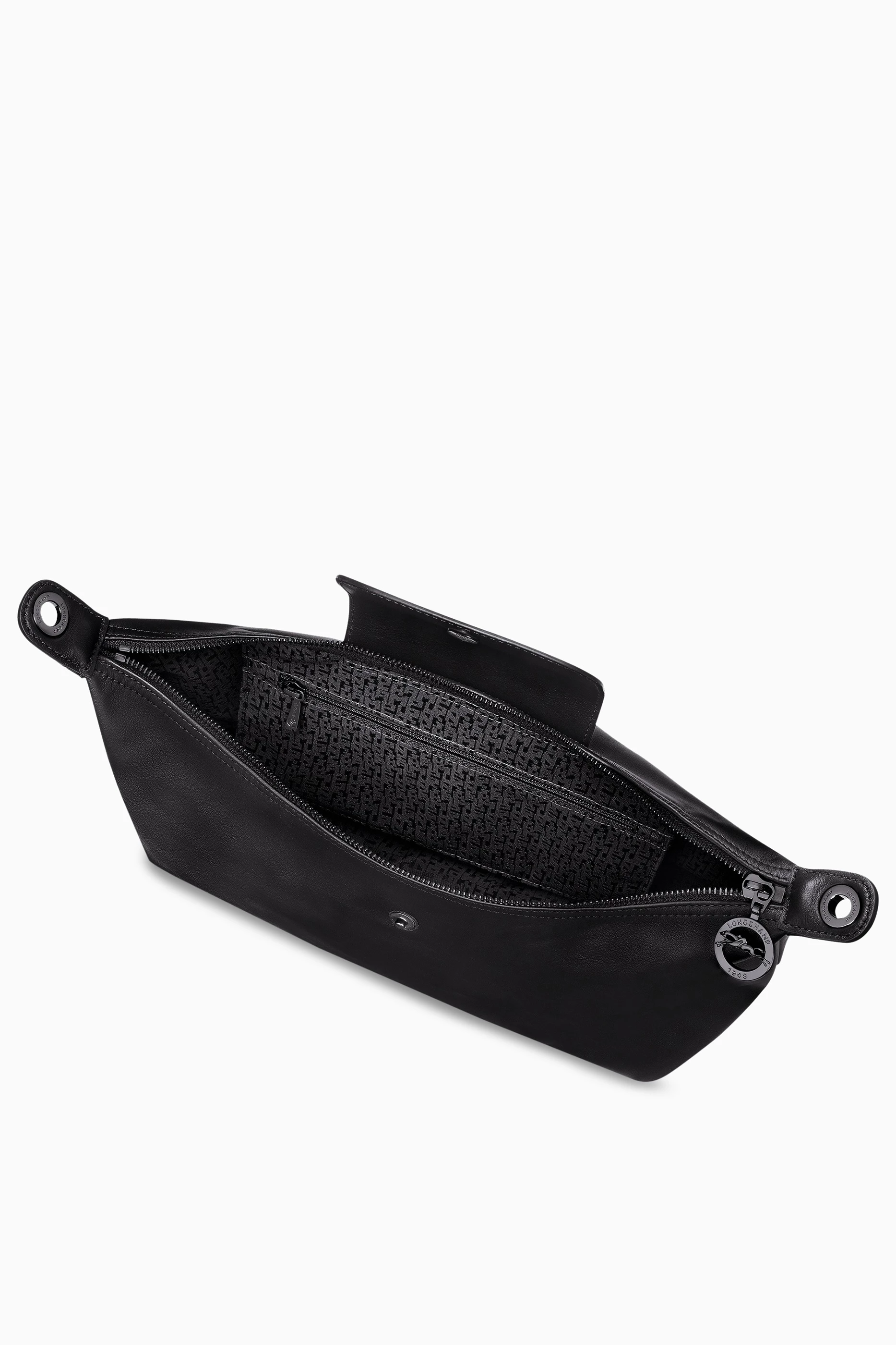 Buy Longchamp Black Le Pliage Xtra Hobo Bag in Leather For Women Online Ounass UAE