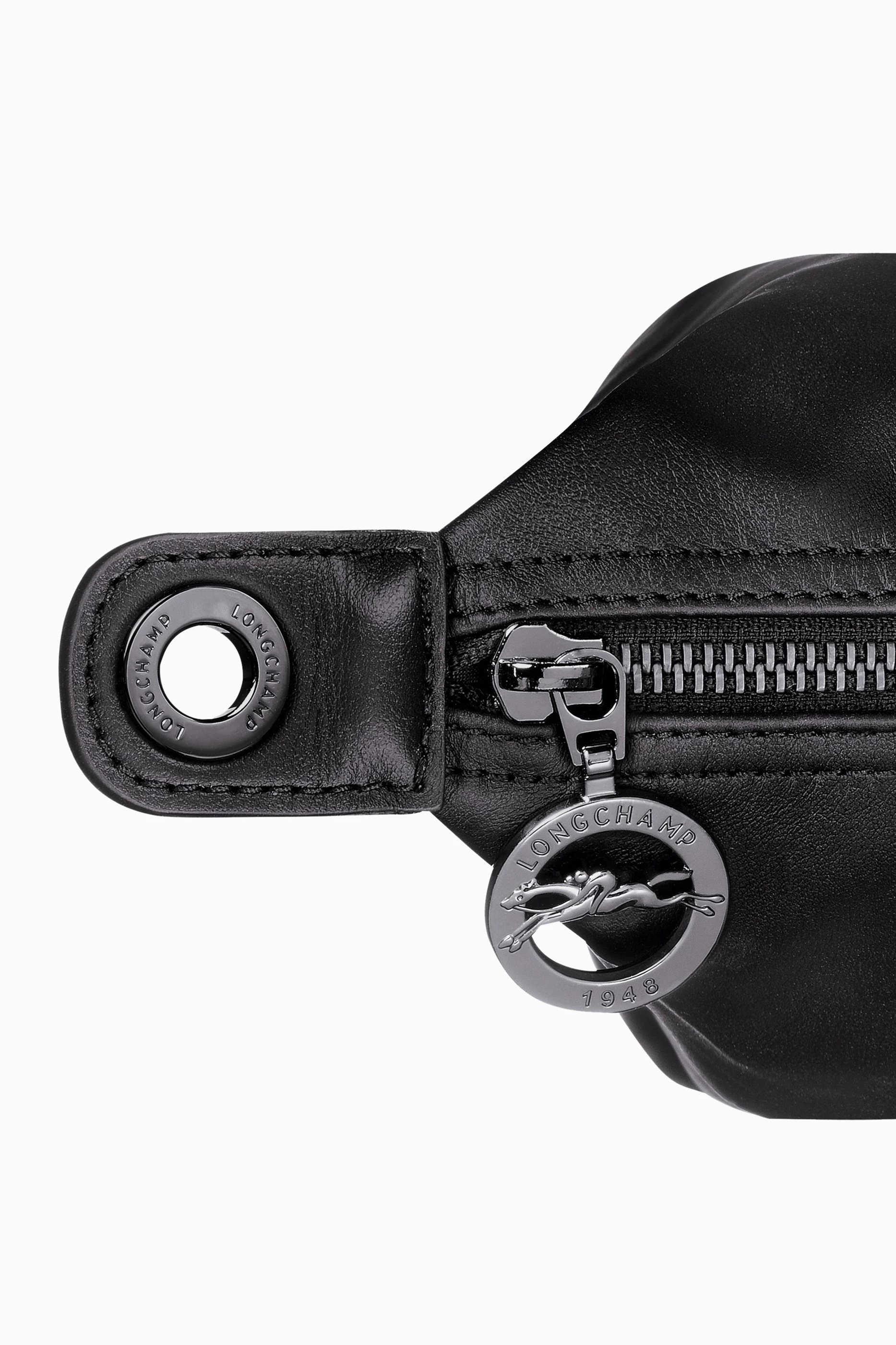 Buy Longchamp Black Le Pliage Xtra Hobo Bag in Leather For Women Online Ounass UAE