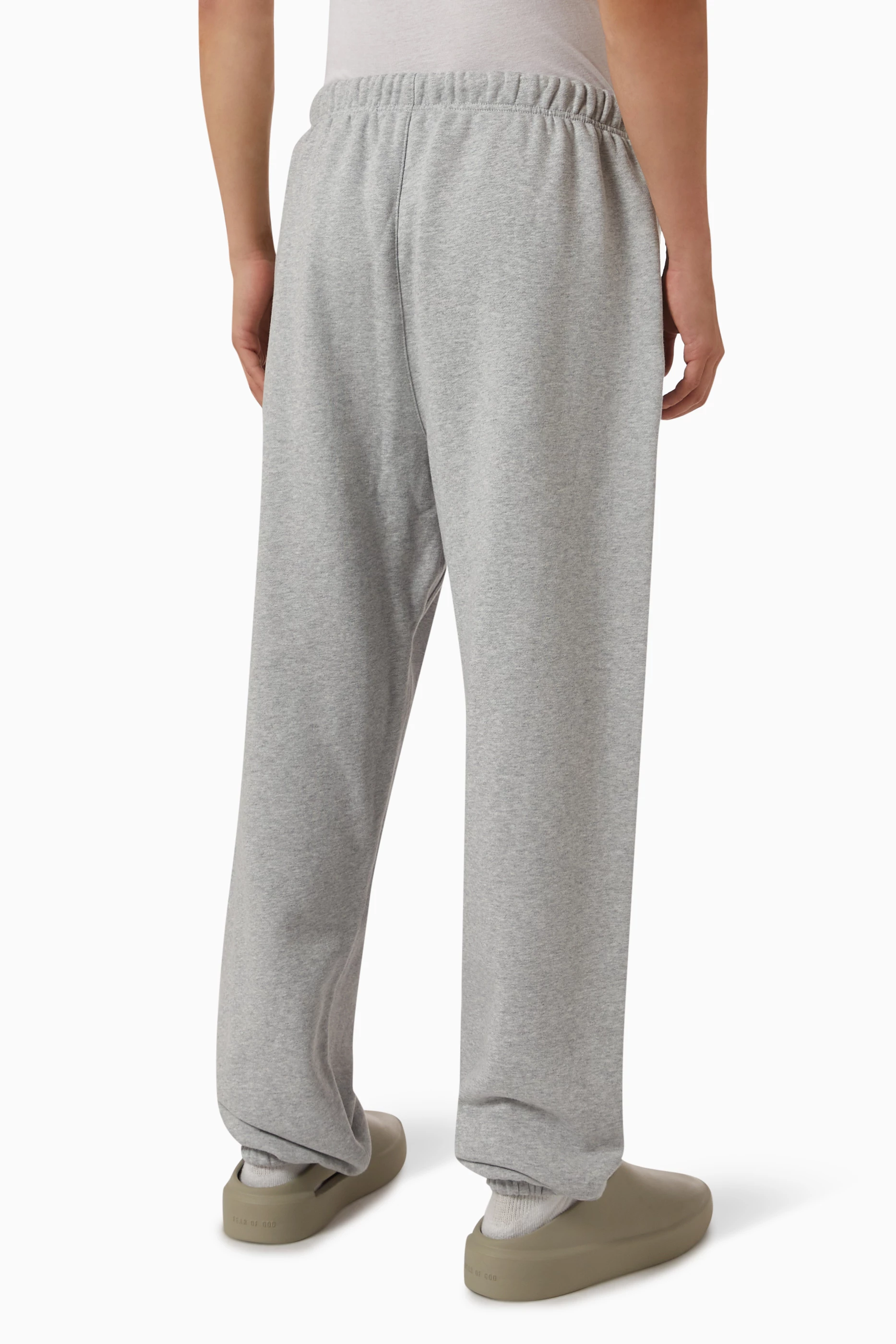 Buy Fear of God Essentials Grey Essential Sweatpants in Fleece For Men Online Ounass UAE