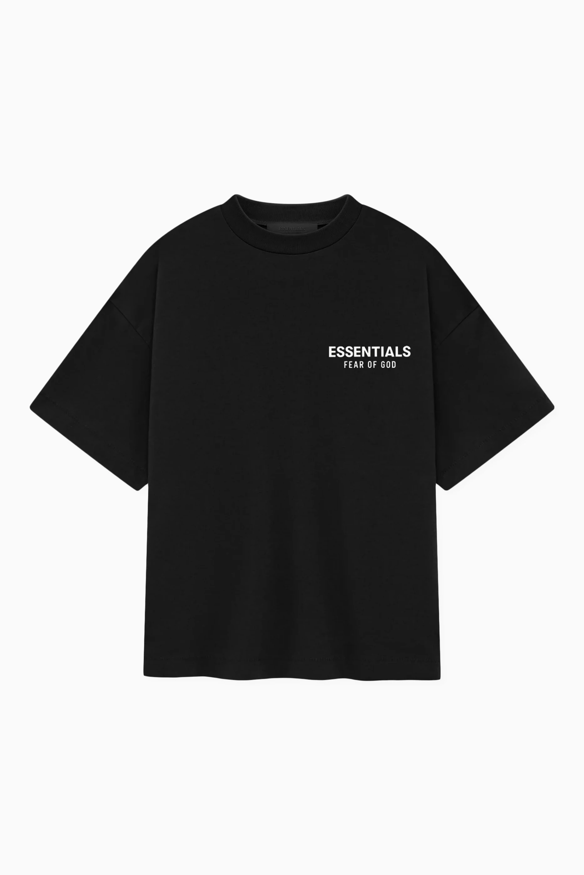 【送料&関税込】Fear of God Black Cotton T-shirt Fear Of God Fear Of God T-shirt | Black | FARFETCH ID