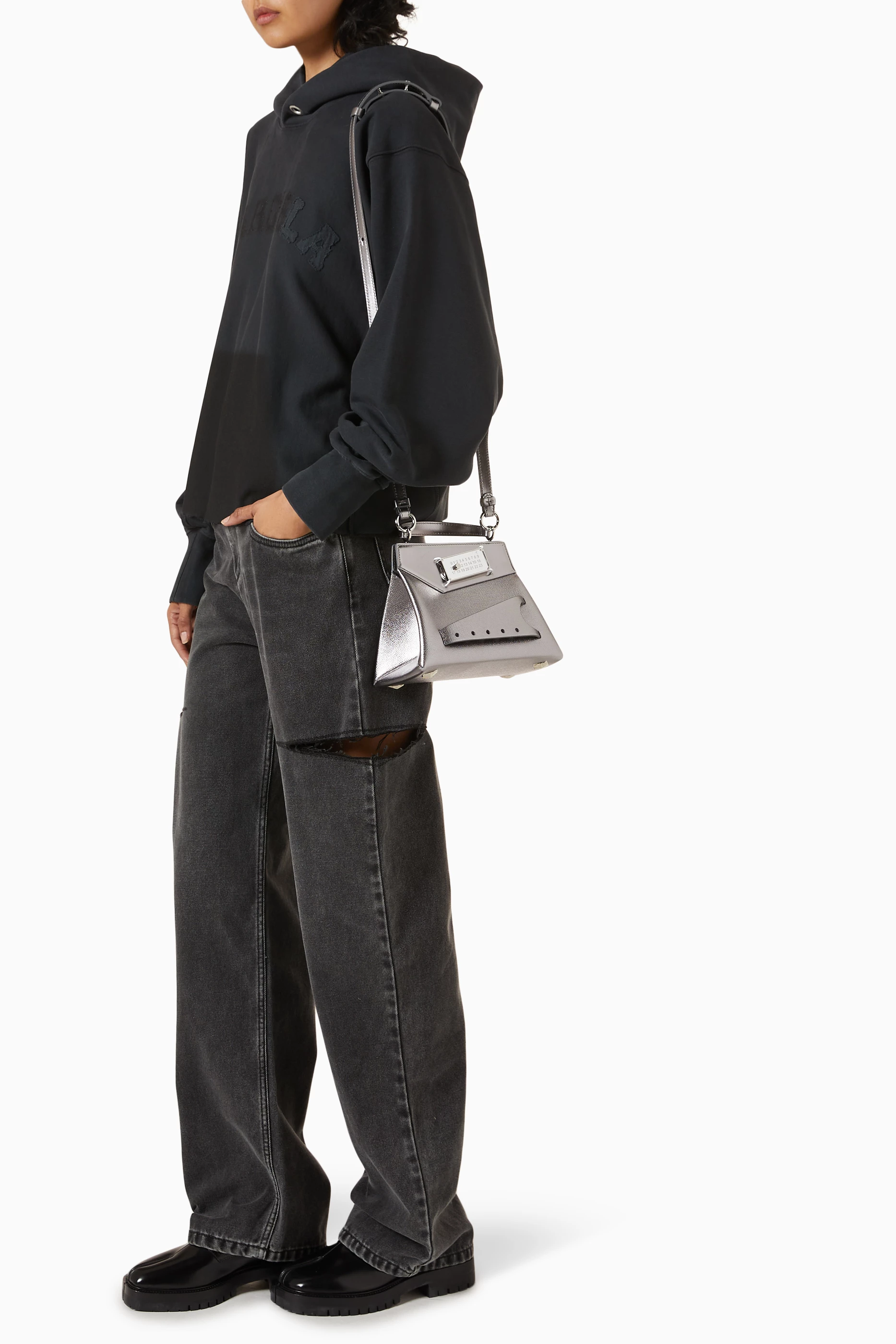 かごバッグ AMPIANA Marche Bag (L) sorm'86 Marche Bag (L) - Color handle | AMPIANA