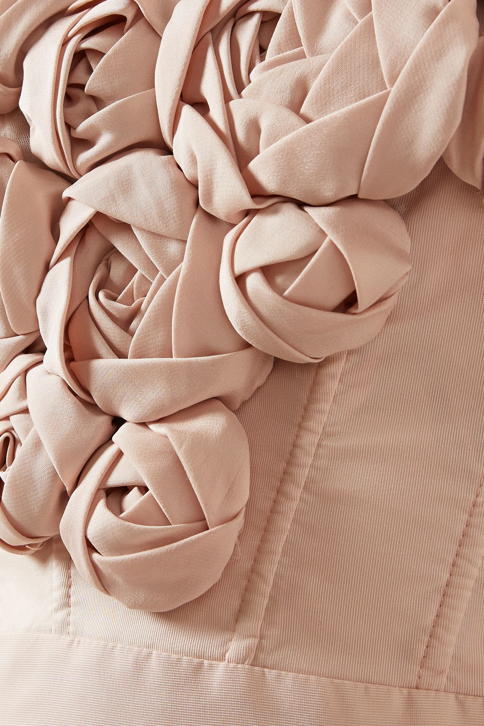 ワンピース Elisabetta Franchi GABARDINE DRESS WITH EMBROIDERED ROSES Dress in gabardine fabric with embroidered roses