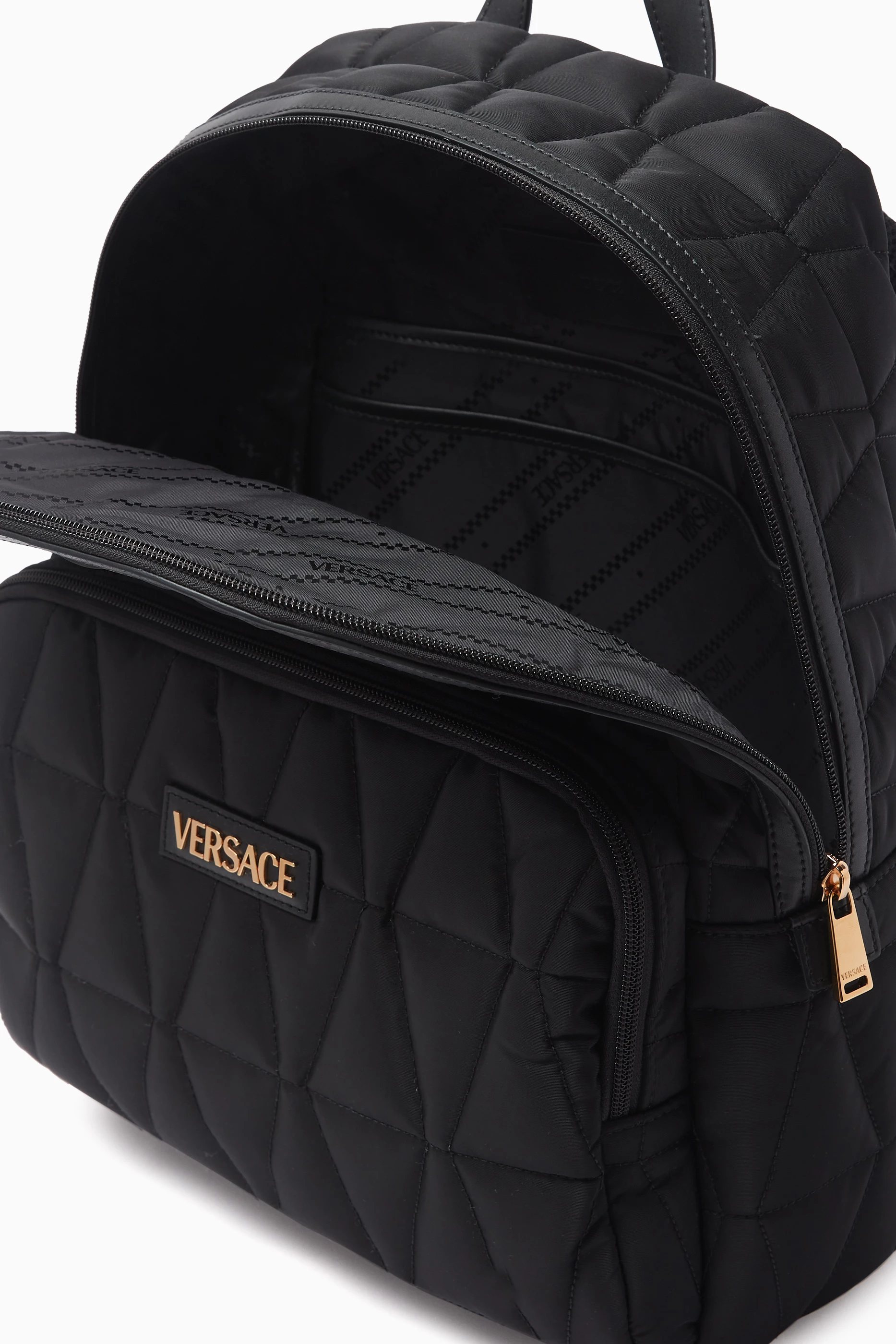 Mens versace backpack deals