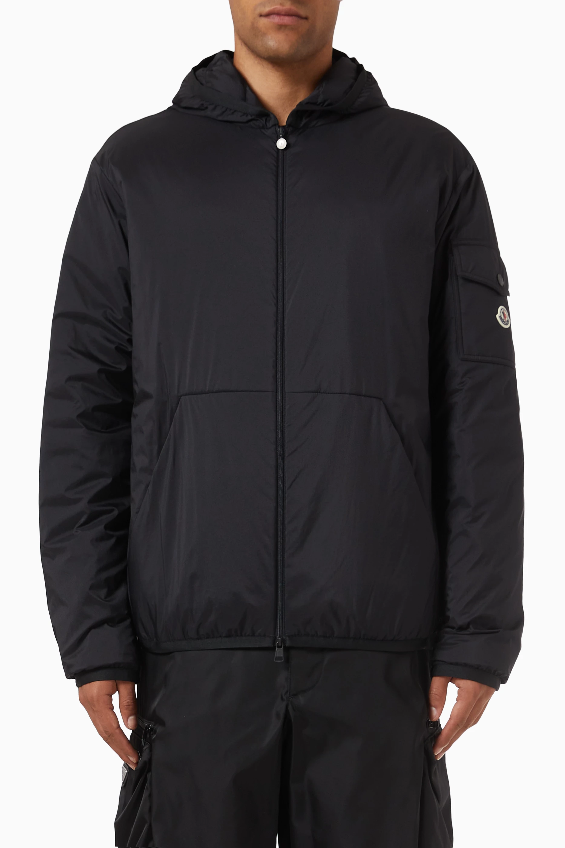 Buy Moncler Black Monteynard Padded Puffer Jacket For Men