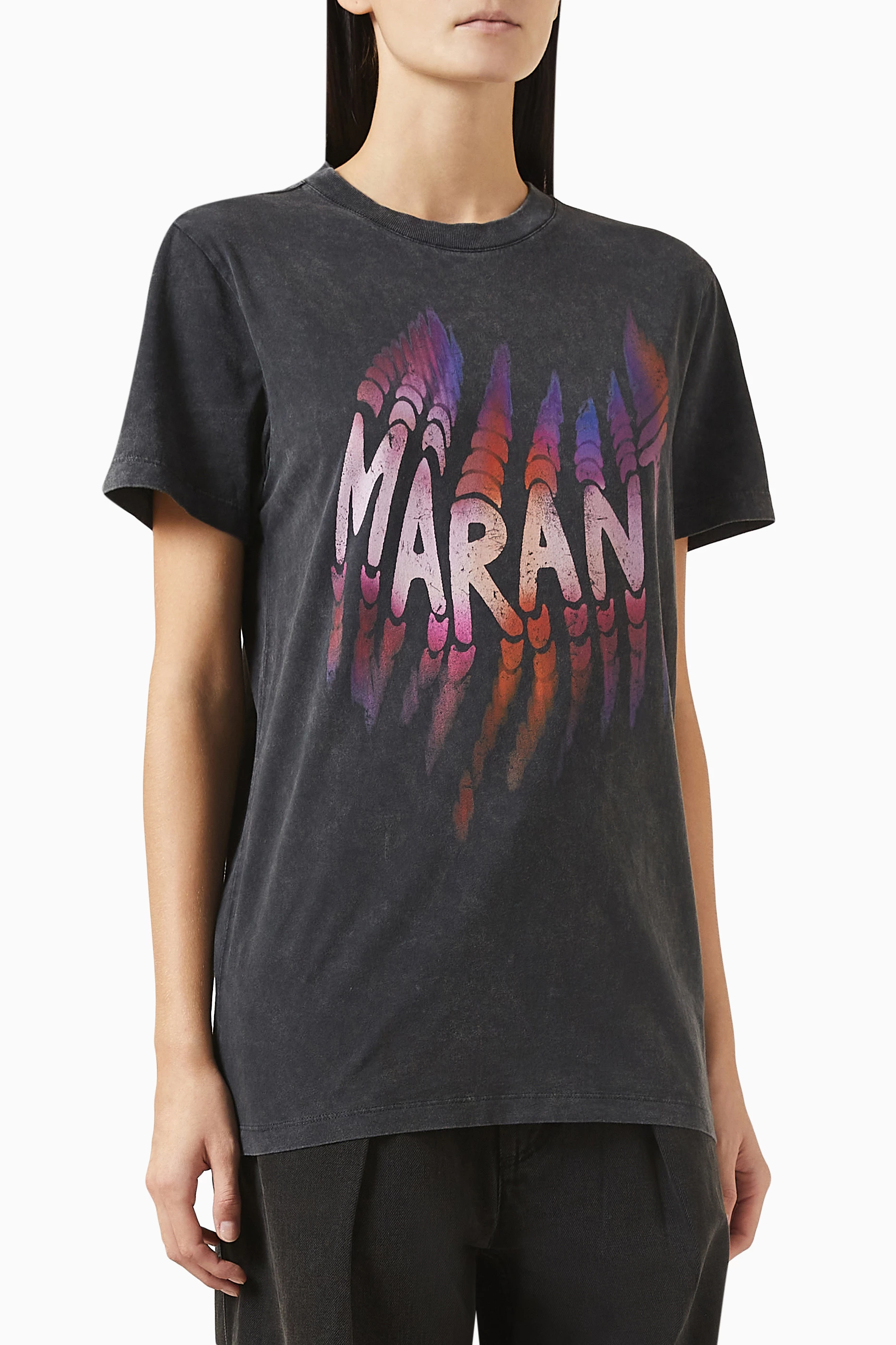 【関税&送料込】Isabel Marant Zoela T-Shirt Zoeline T-shirt Woman white | ISABEL MARANT Official online
