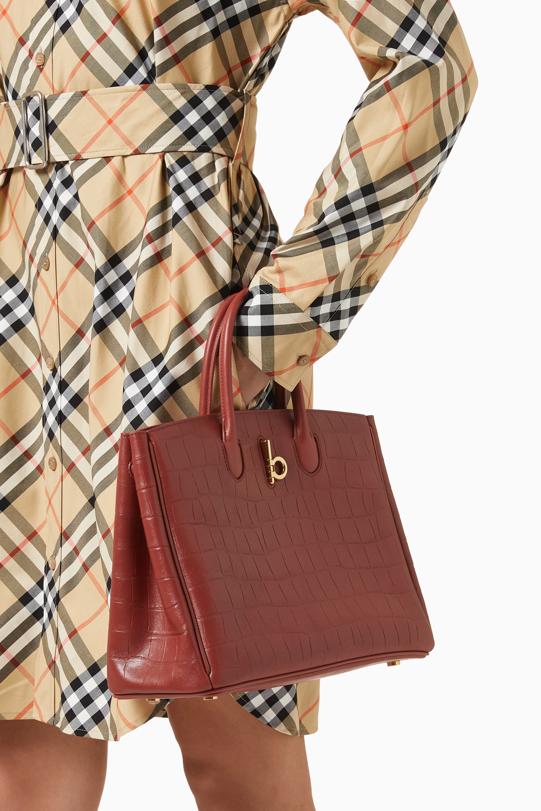 【関税・送料込み】Burberry Rocking Horse Small Tote Bag Small Rocking Horse Tote​ in Black - Women | Burberry® Official