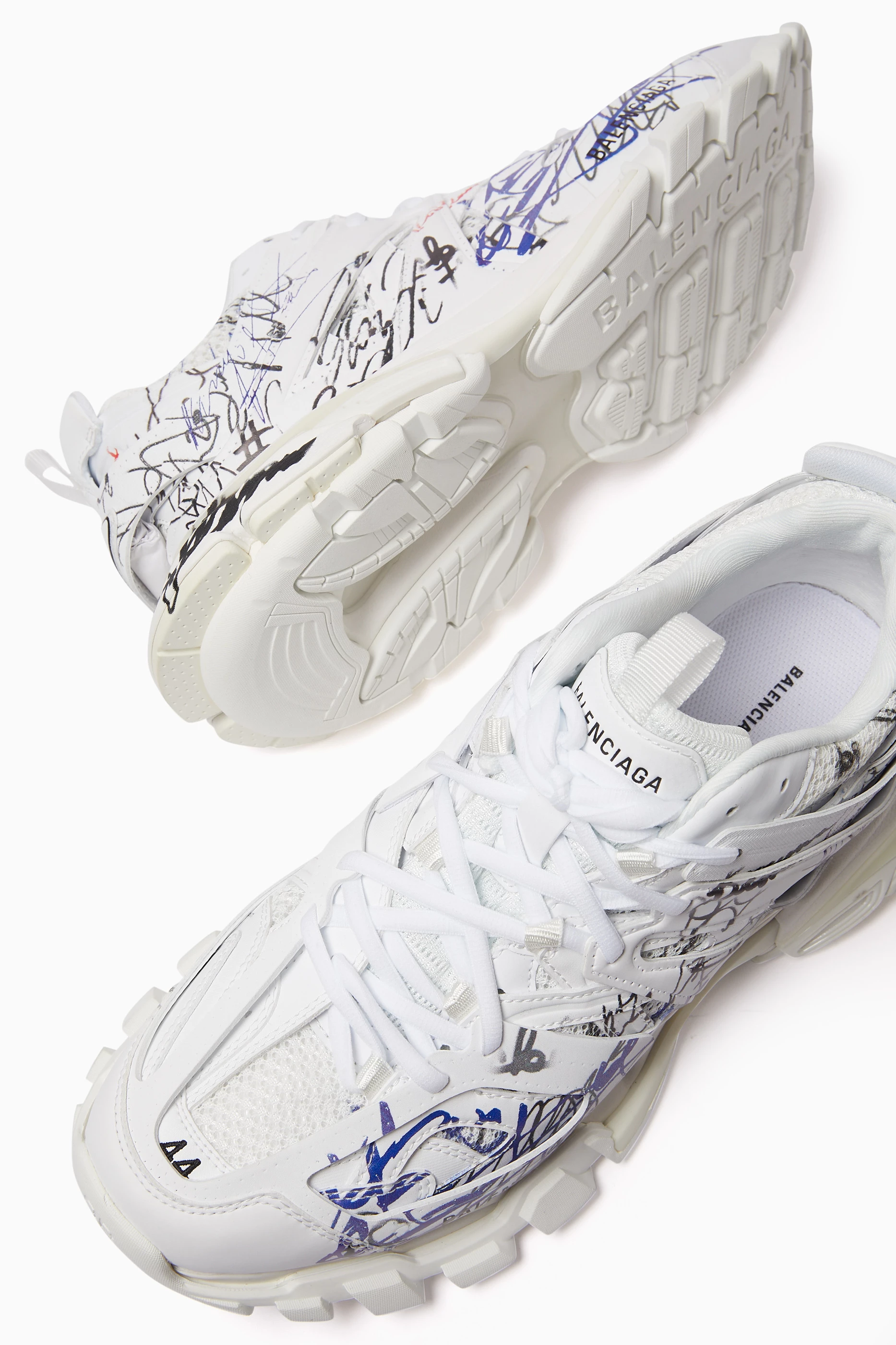 【BALENCIAGA】Track Autographe スニーカー★ホワイト★25cm ホワイト の ウィメンズ Track スニーカー スニーカー