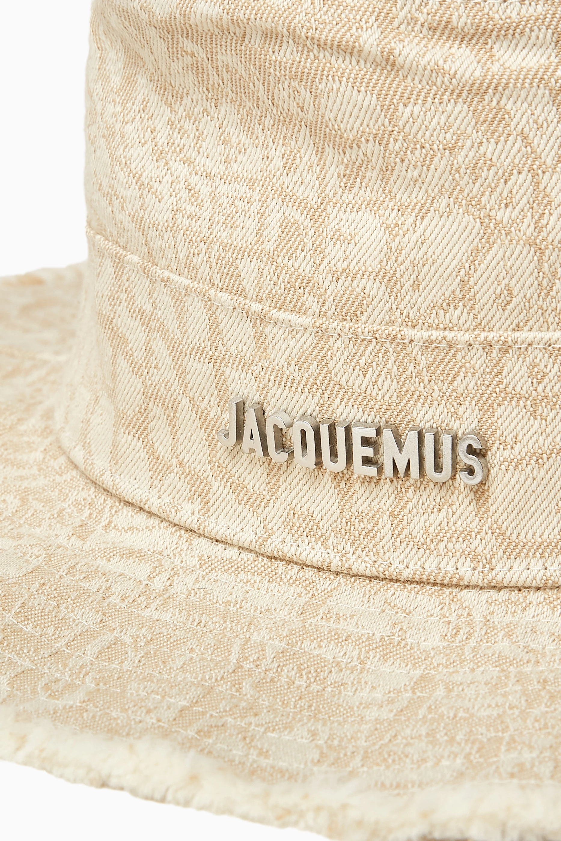 Buy Jacquemus Neutral Le Bob Artichaut Bucket Hat in Croc