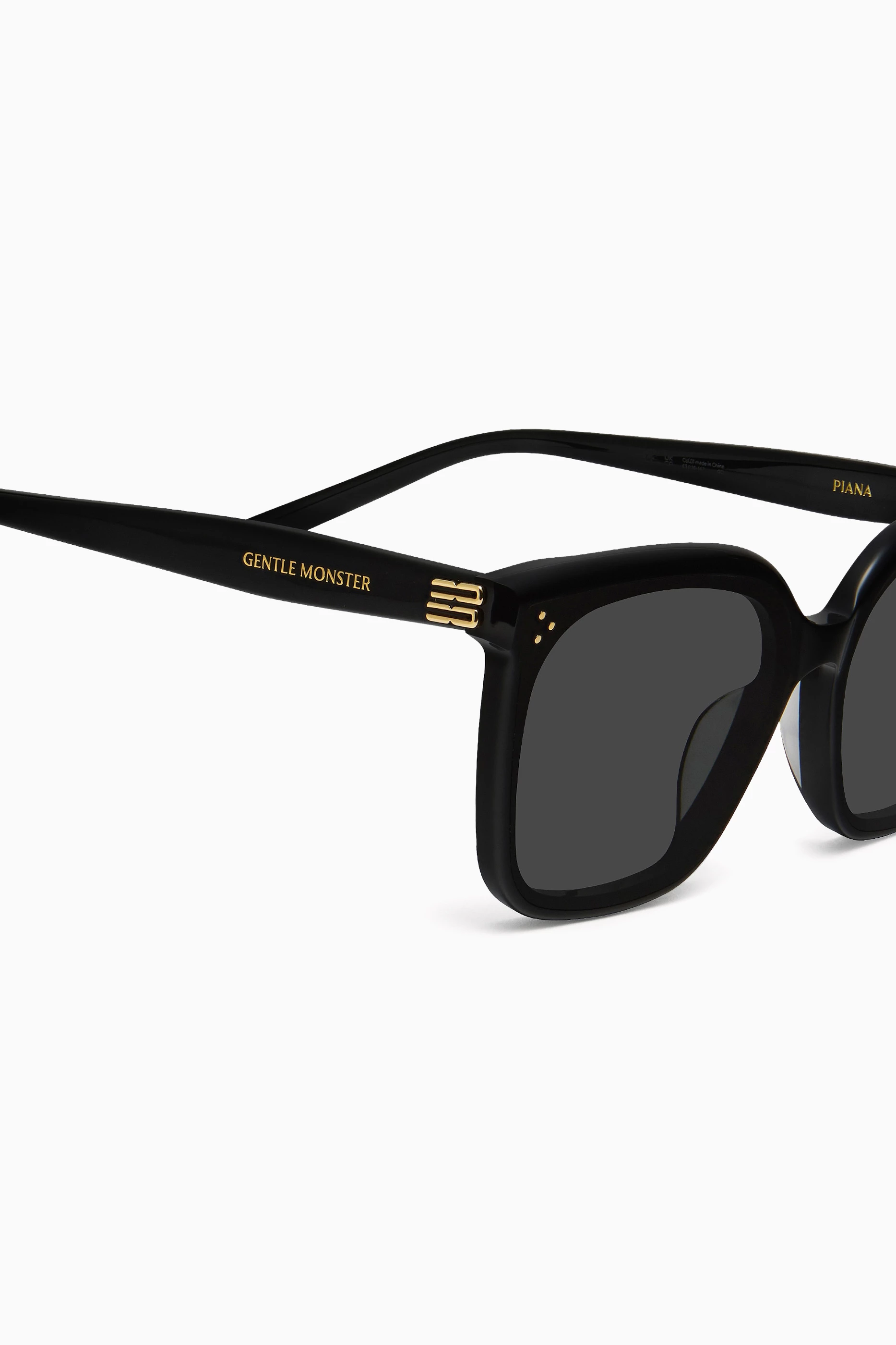 Buy Gentle Monster Black Piana 01 Sunglasses in Acetate For UNISEX