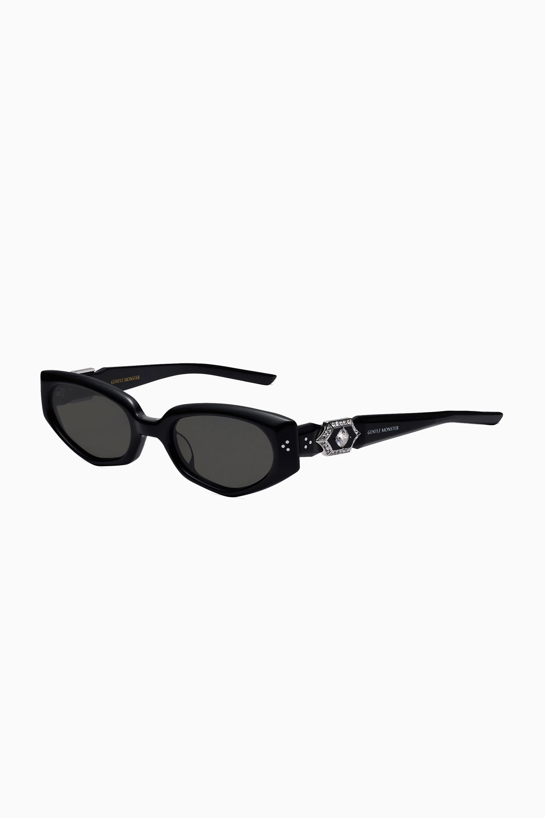 Buy Gentle Monster Black Vegax 01 Sunglasses in Acetate For UNISEX