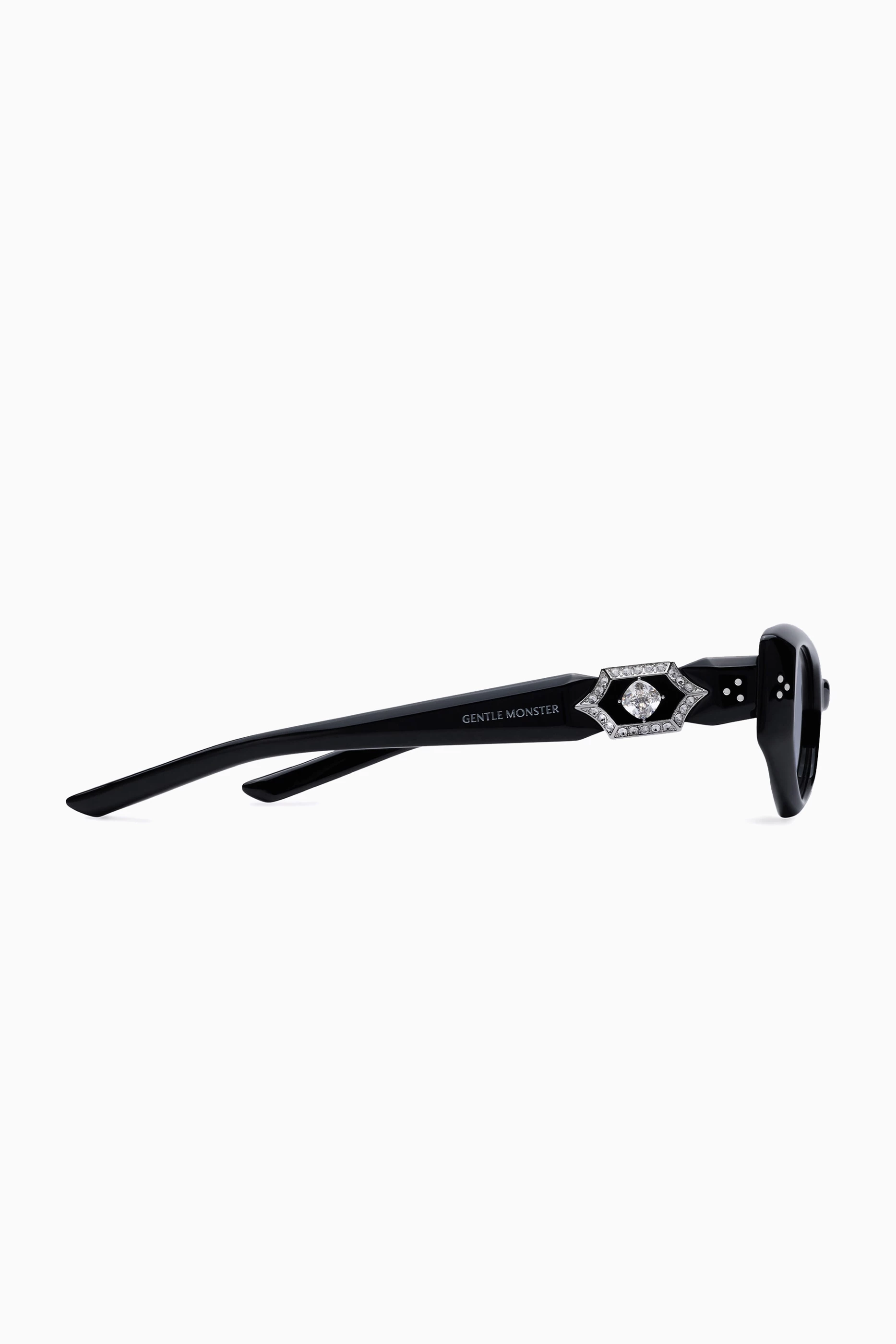 Buy Gentle Monster Black Vegax 01 Sunglasses in Acetate For UNISEX 