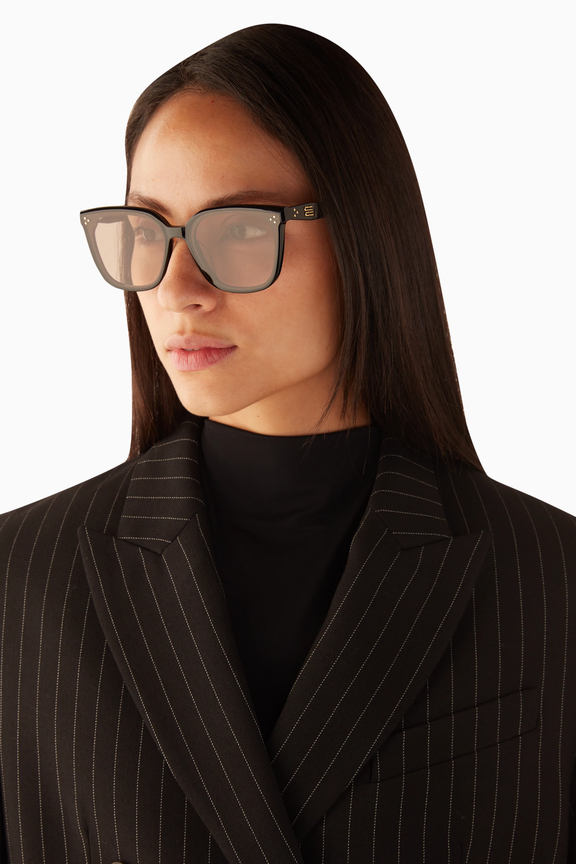 Buy Gentle Monster Black Piana 01 Sunglasses in Acetate For UNISEX