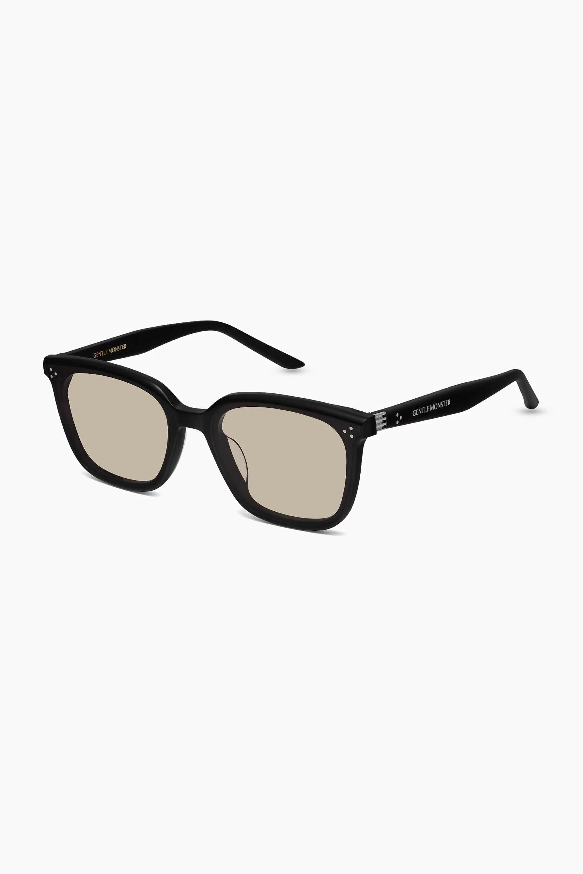 Buy Gentle Monster Black By Row 01 Sunglasses in Acetate For