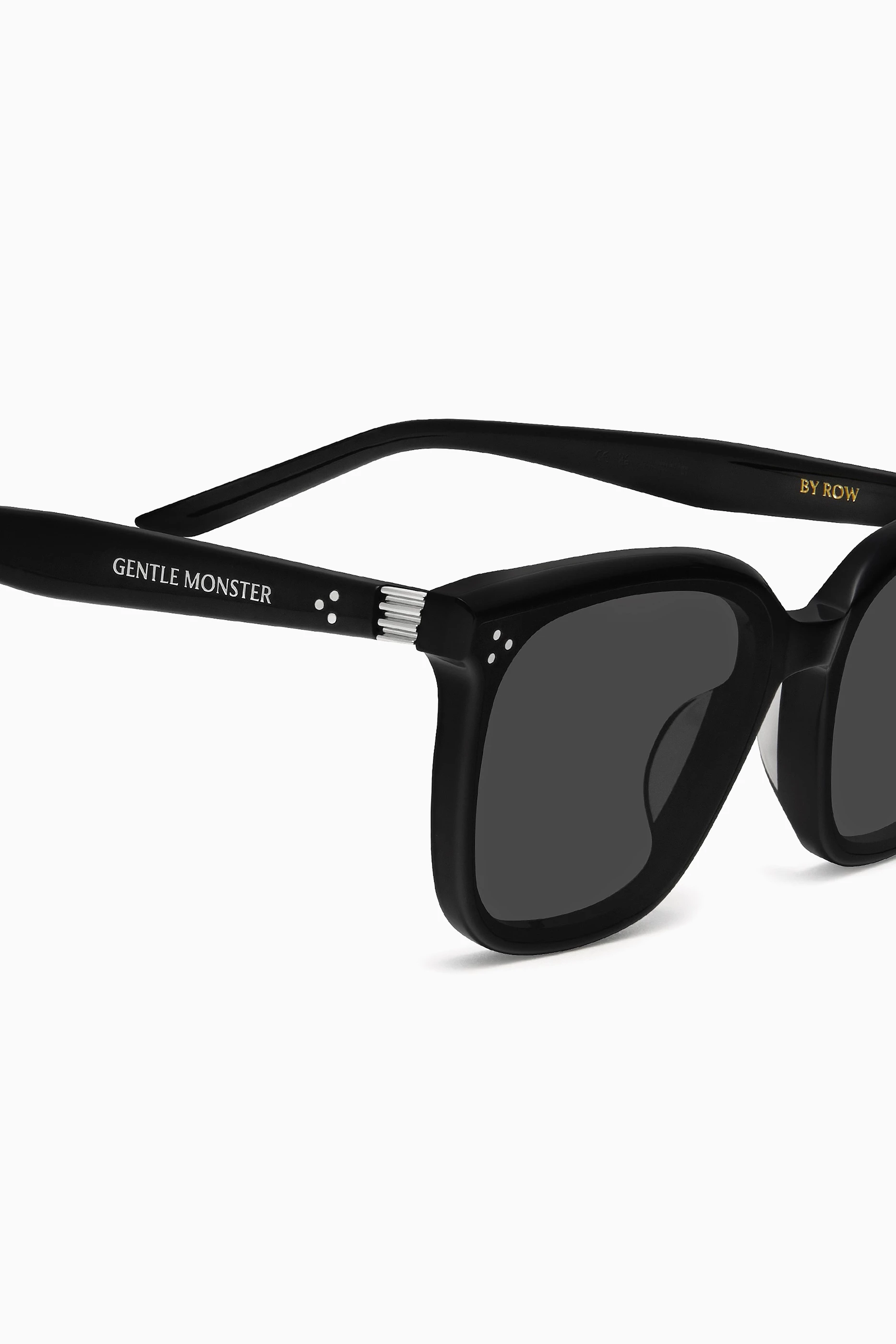 Buy Gentle Monster Black By Row 01 Sunglasses in Acetate For