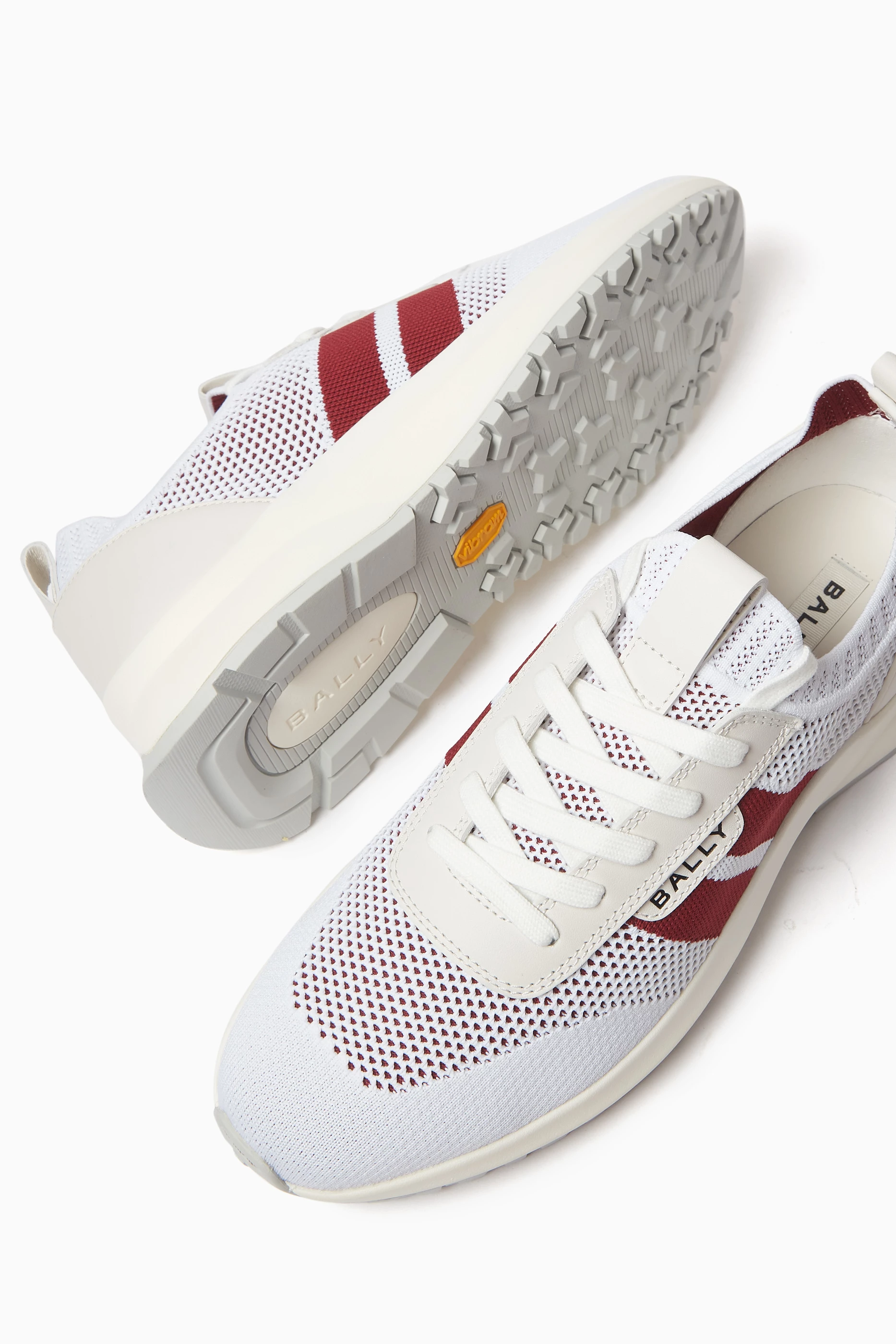 Buy Bally White Darnell-T Sneakers in Mesh For Men Online