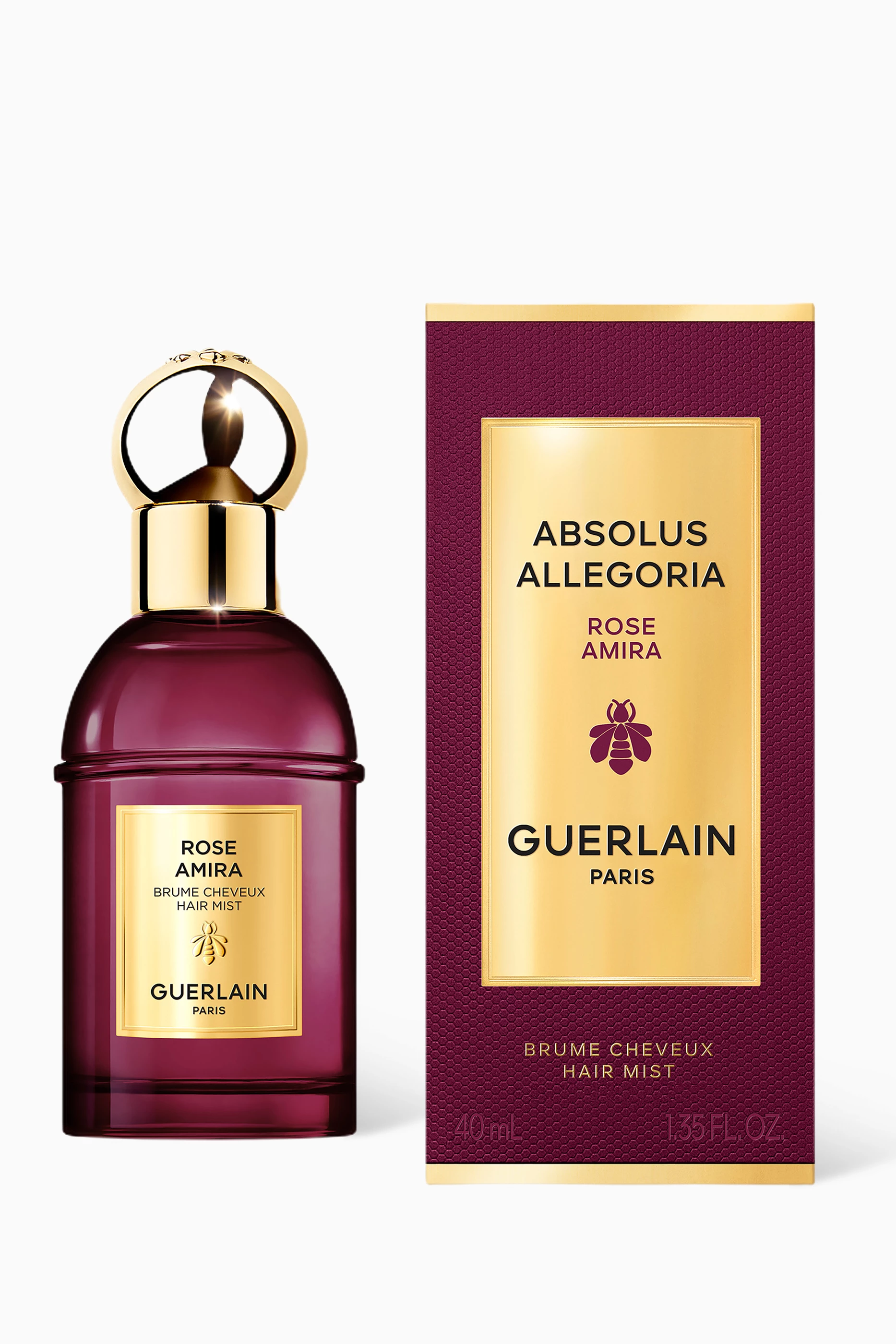 Buy Guerlain Rose Amira Hair Mist, 40ml For UNISEX Online