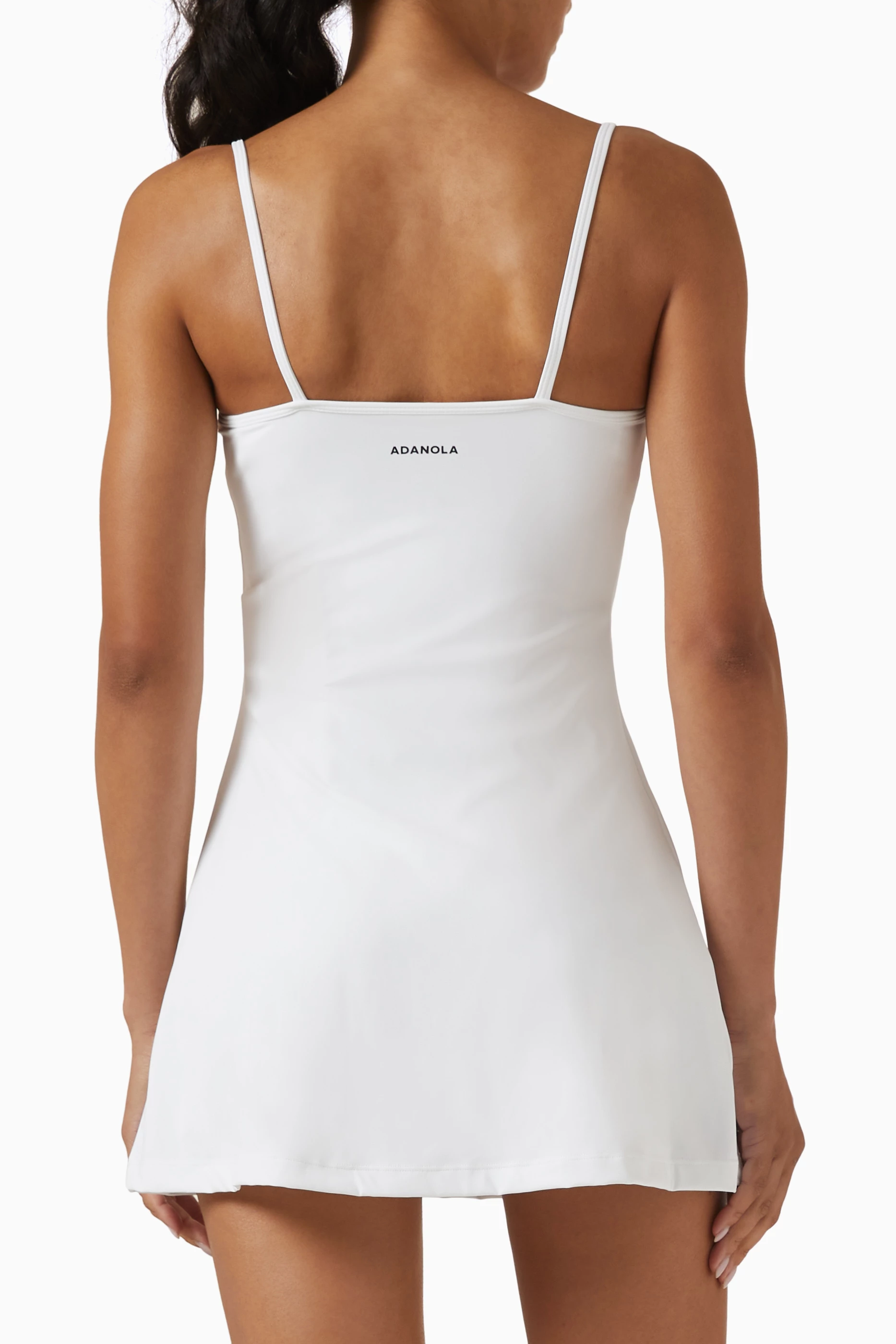【ADANOLA】Ultimate Strappy Tennis Dress Ultimate Strappy Tennis Dress - White