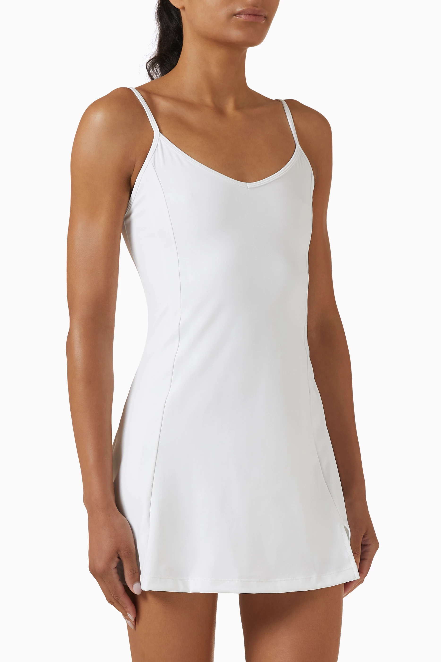 Buy Adanola White Ultimate Strappy Tennis Dress For Women