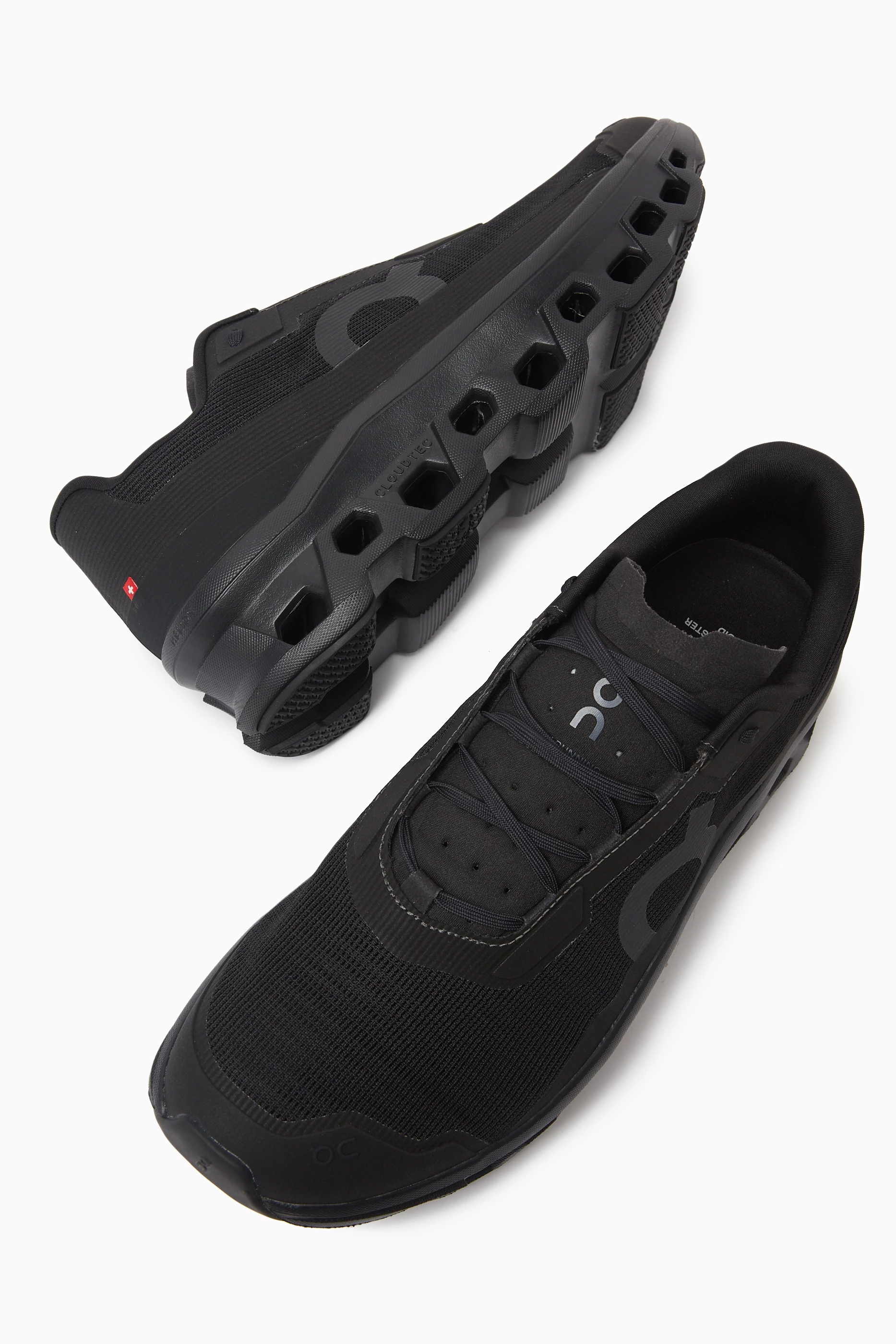Buy On Black Cloudmonster Void Sneakers in Mesh For Men