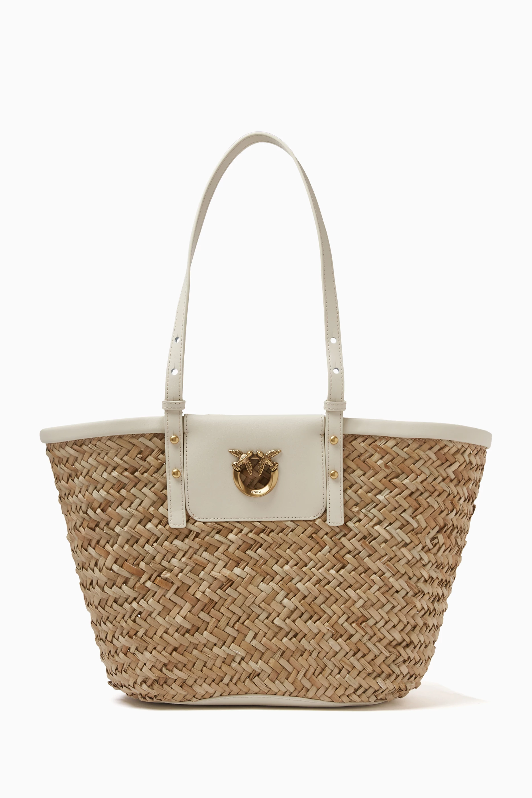 バッグ treat urself Love summer basket bag Treat Ürself Love summer basket bag Love summer Basket bag