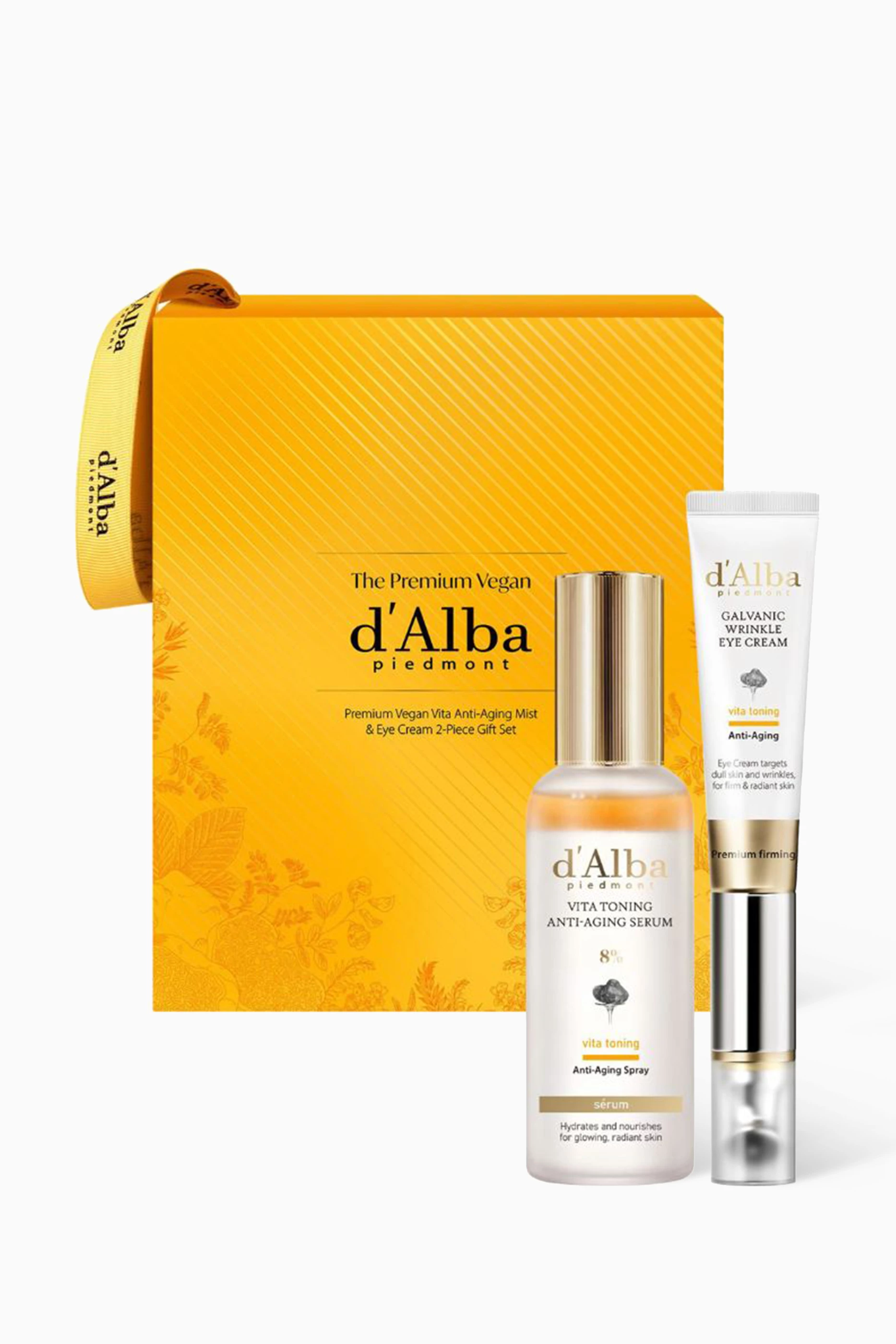 Buy d'Alba Premium Vegan Vita Anti-Aging Mist & Eye Cream Gift Set
