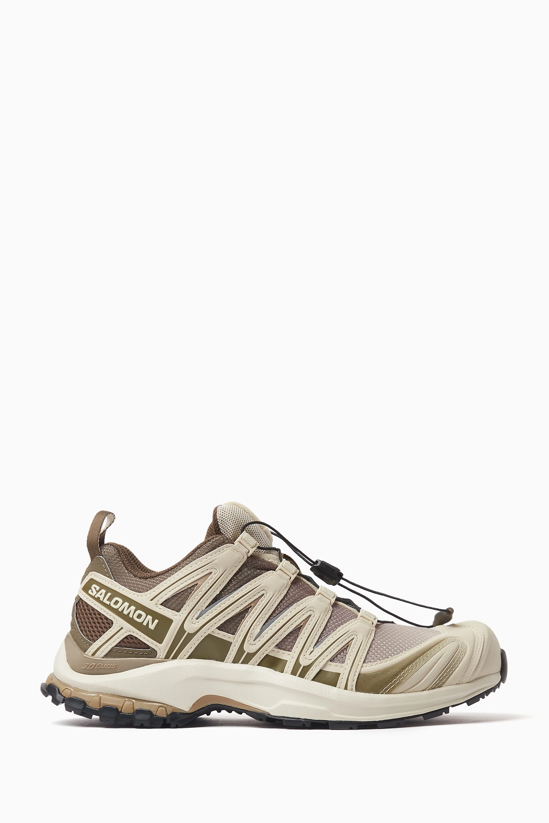 Buy Salomon Grey XA Pro 3D Sneakers in Mesh For Women Online 