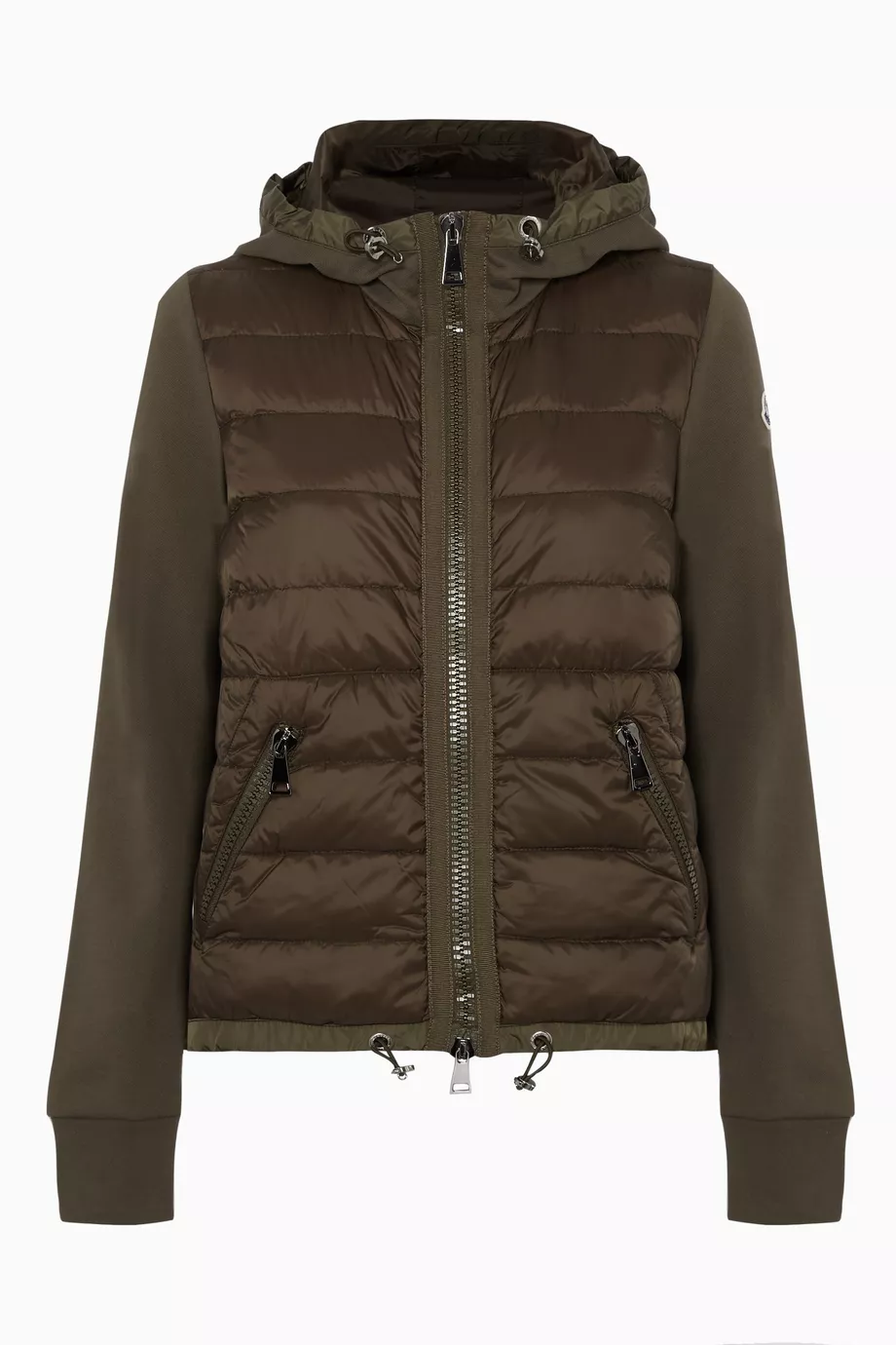 Buy Moncler Green Olive Maglia Cardigan for Women in UAE Ounass