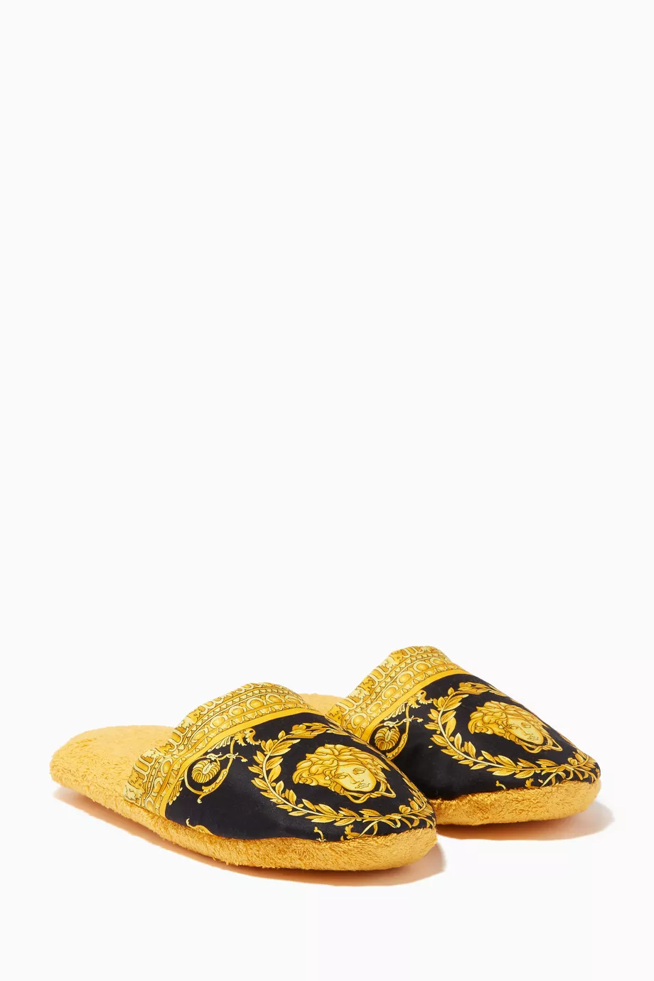 Gold slippers on sale