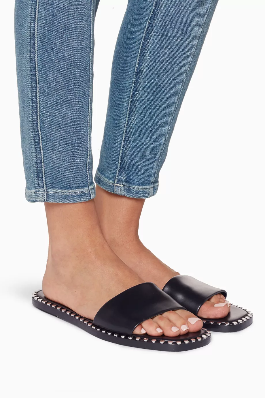 Alexander wang 2025 lola studded slides