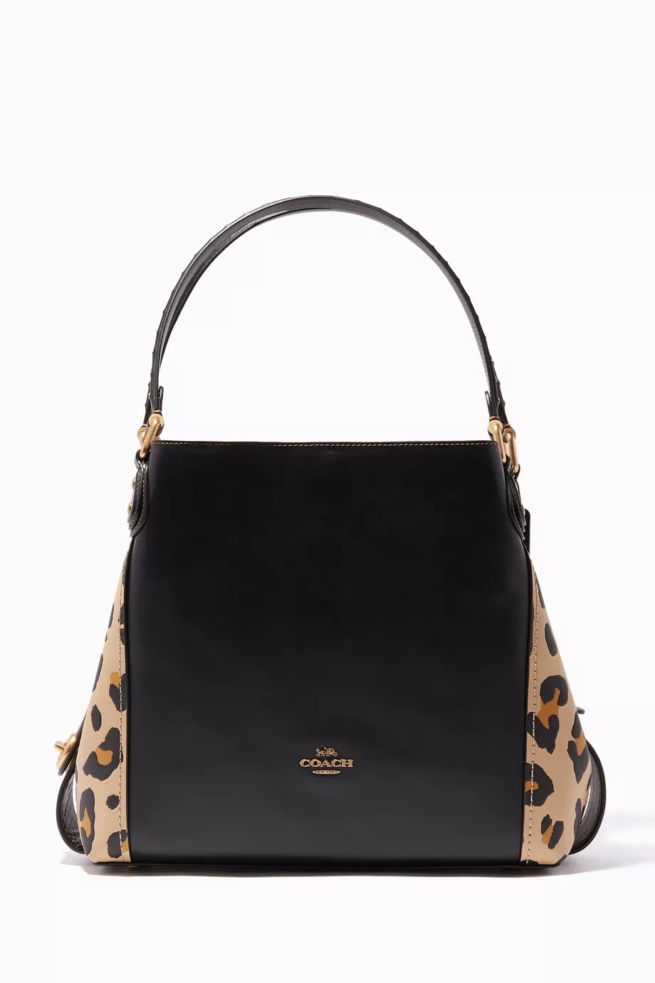 Buy Coach Green Leopard Edie 31 Shoulder Bag for Women in UAE Ounass