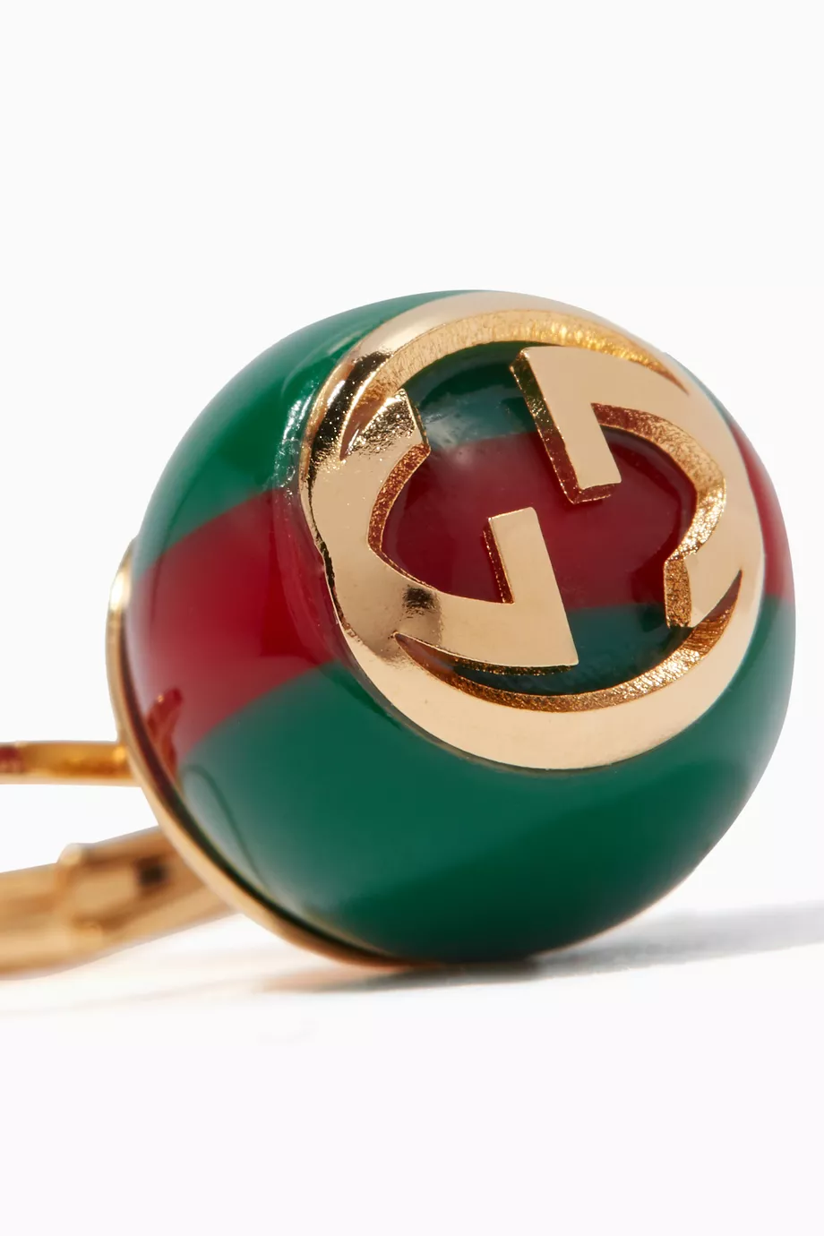 Gucci vintage web on sale earrings