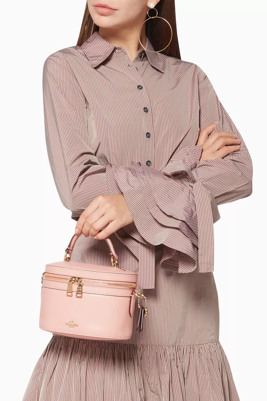 Coach selena trail bag hot sale pink