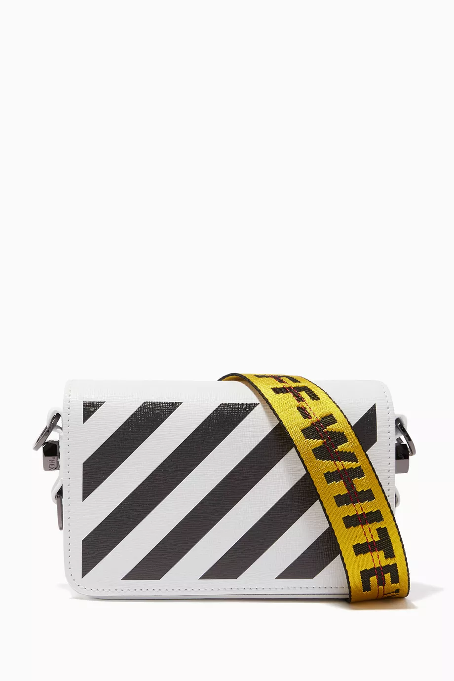 Diag flap bag off white hot sale