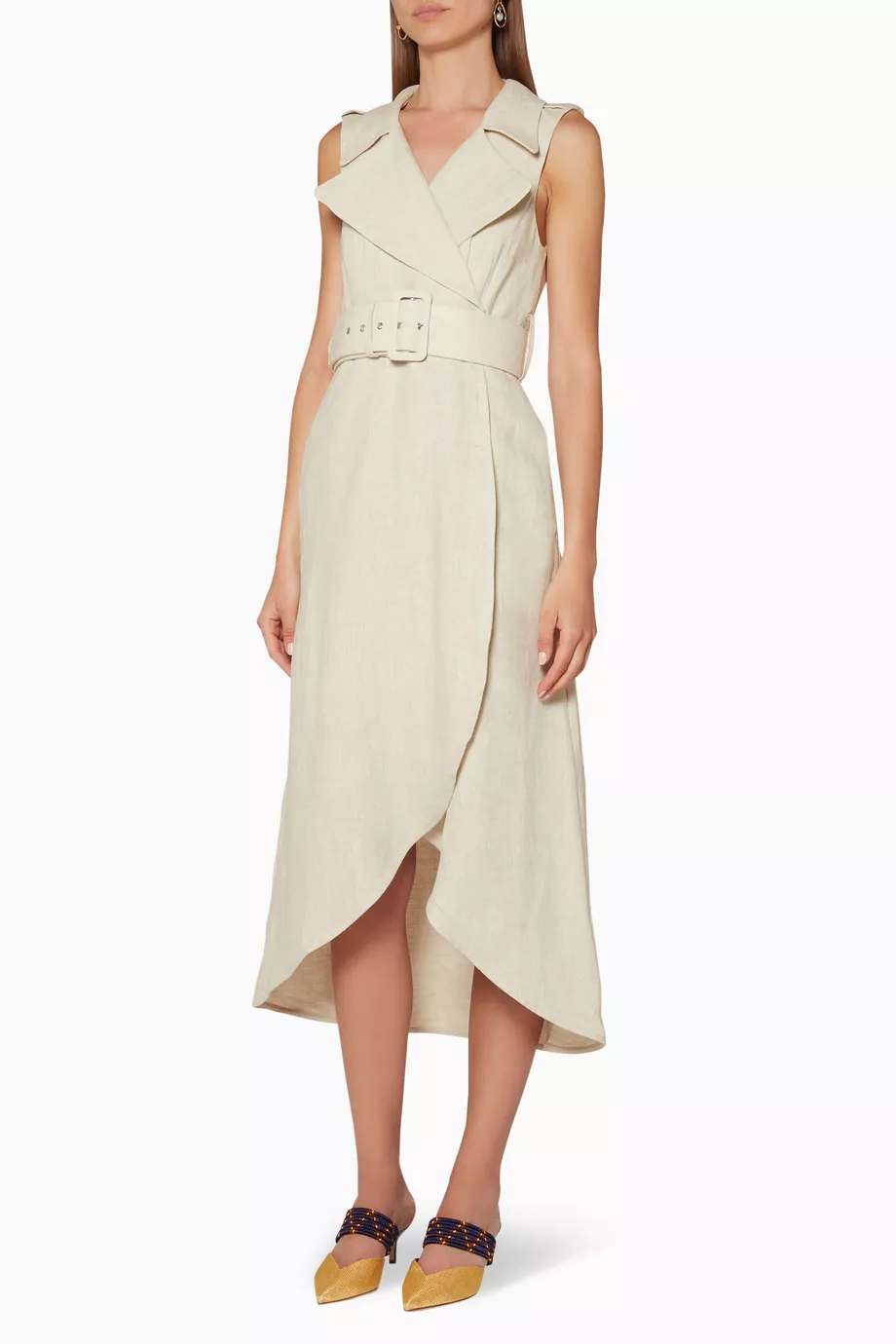 Shona joy online atticus linen dress