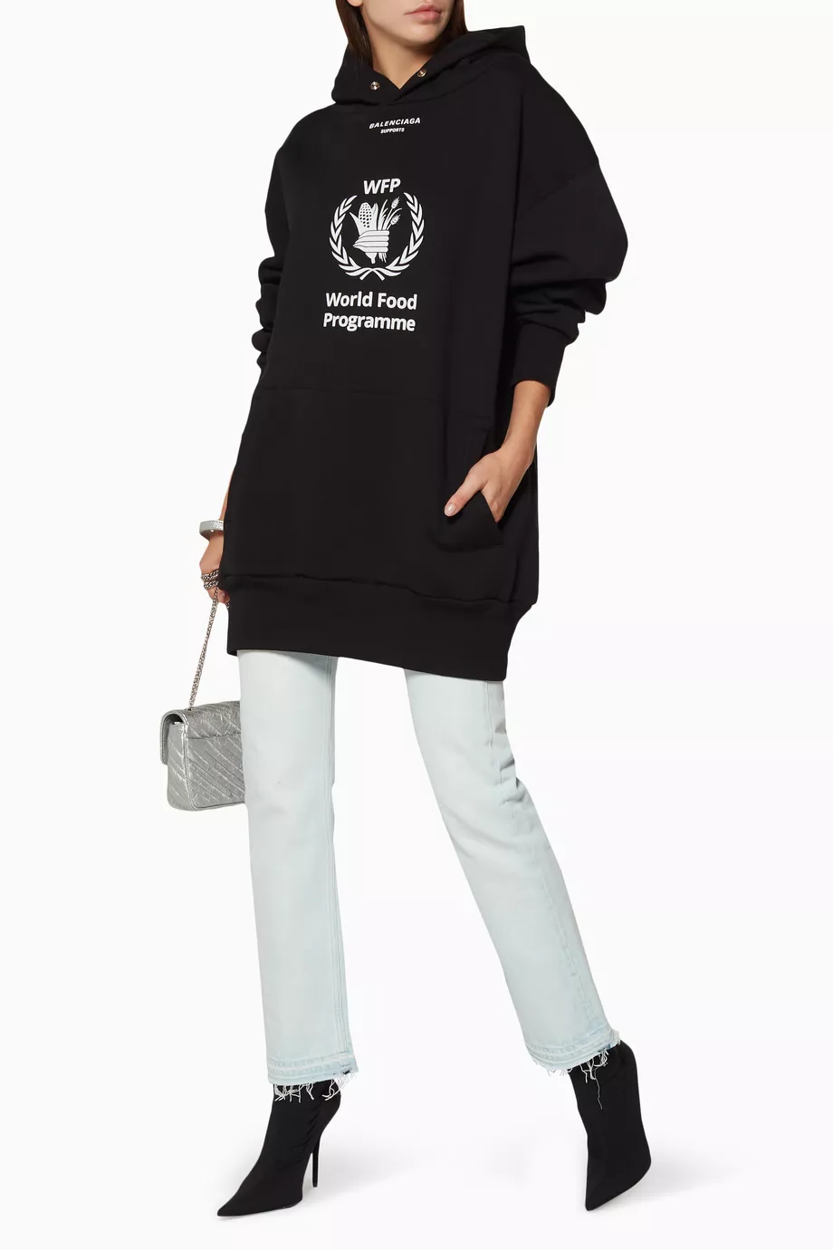 Balenciaga hoodie dress store