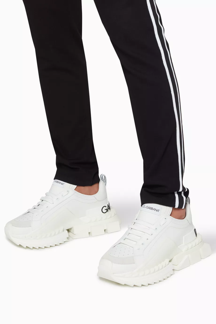 Buy Dolce Gabbana White Super King Sneakers for Men in UAE Ounass