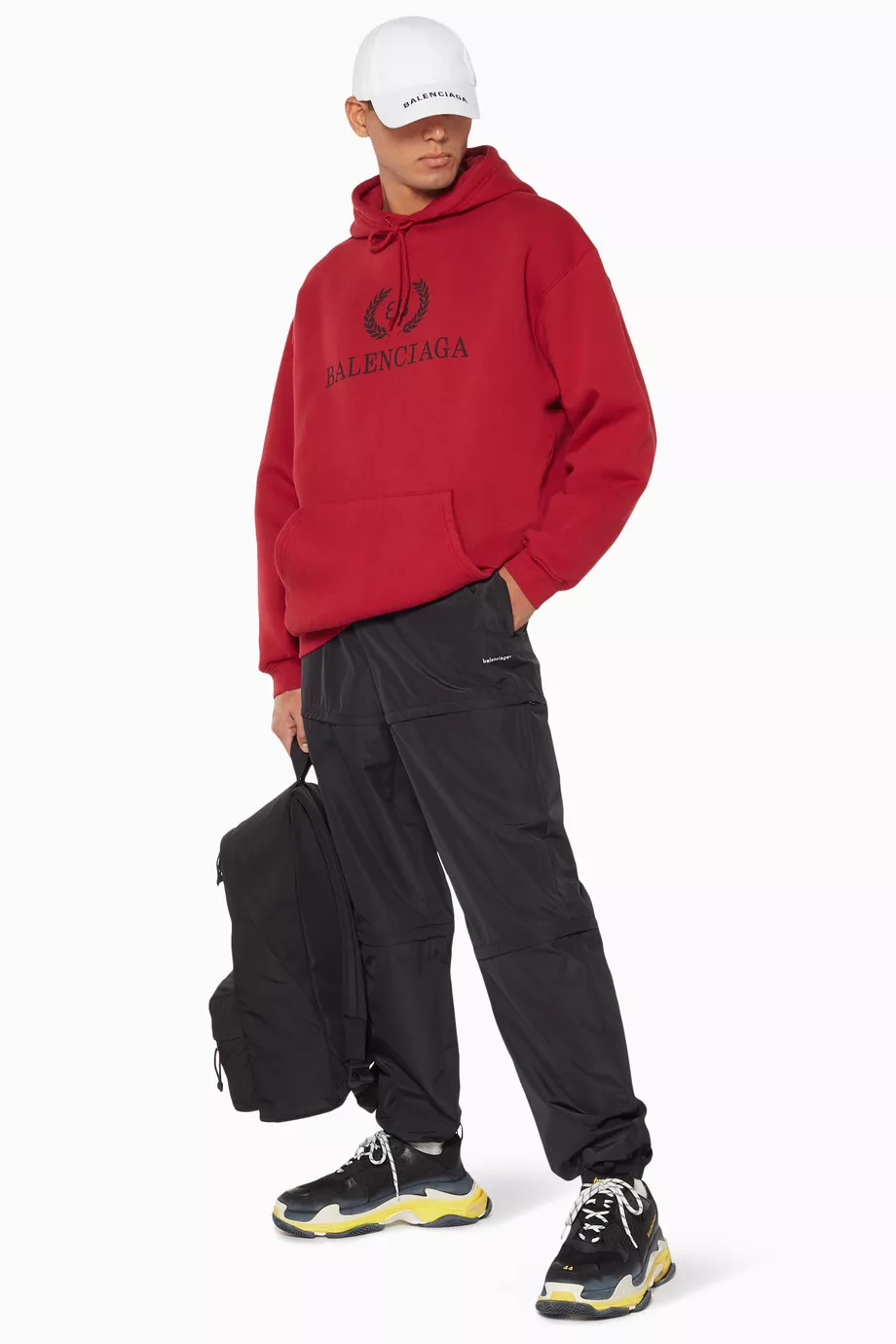 Buy Balenciaga Black Black Zipped Tracksuit Pants for Men in UAE Ounass