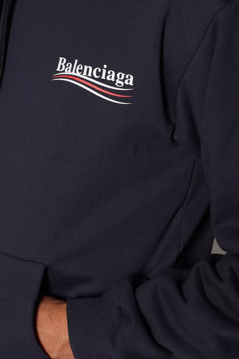 Balenciaga cheap sweatshirt navy