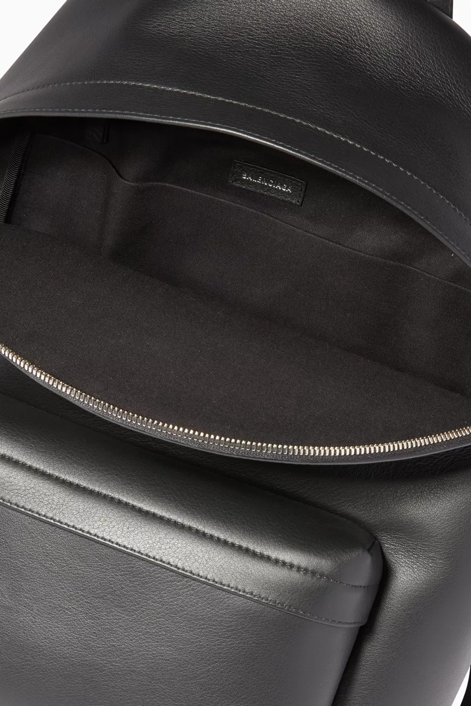 Balenciaga black leather on sale backpack