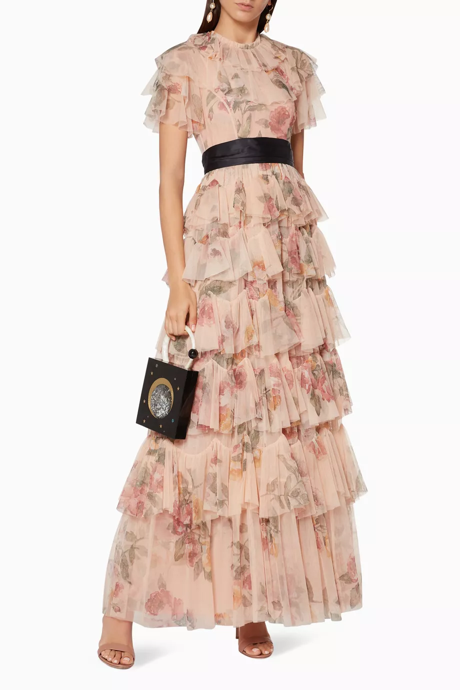 Needle and thread best sale venetian rose tulle dress