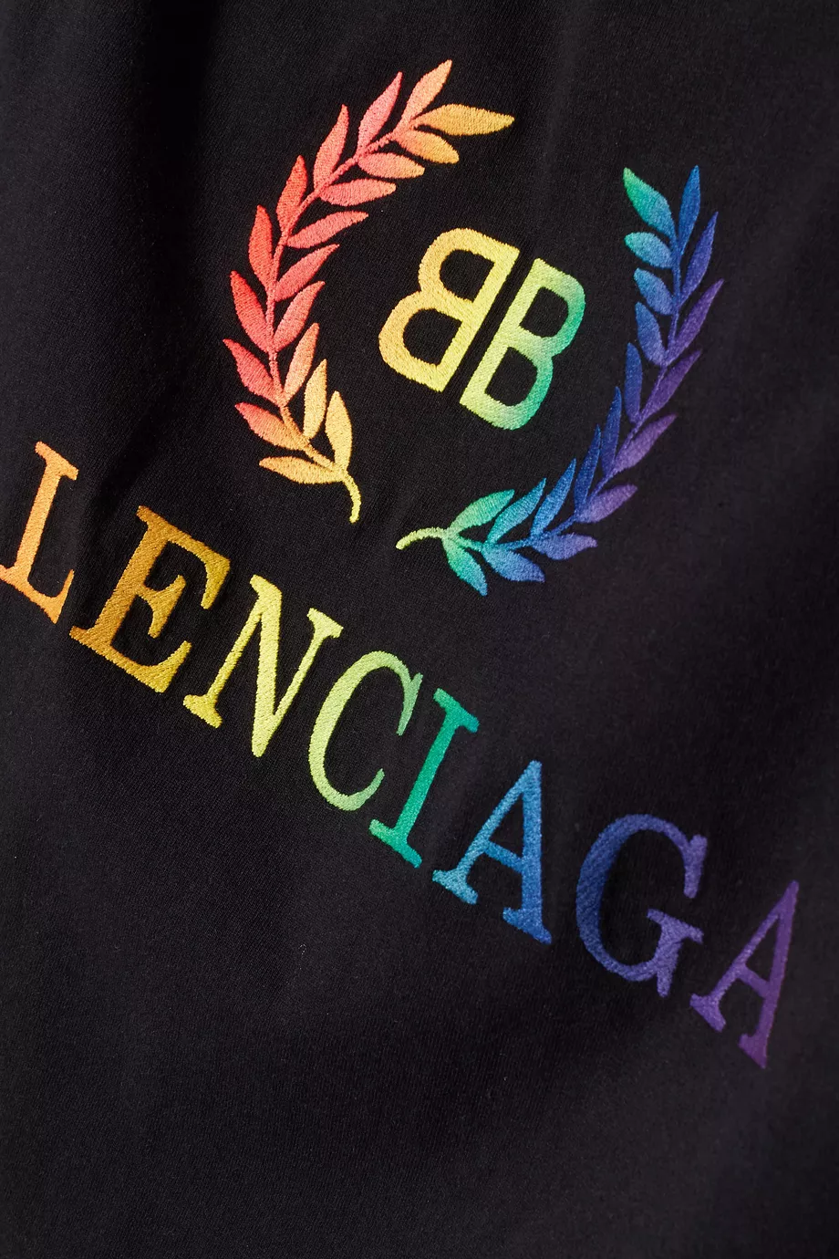 Balenciaga rainbow on sale tee