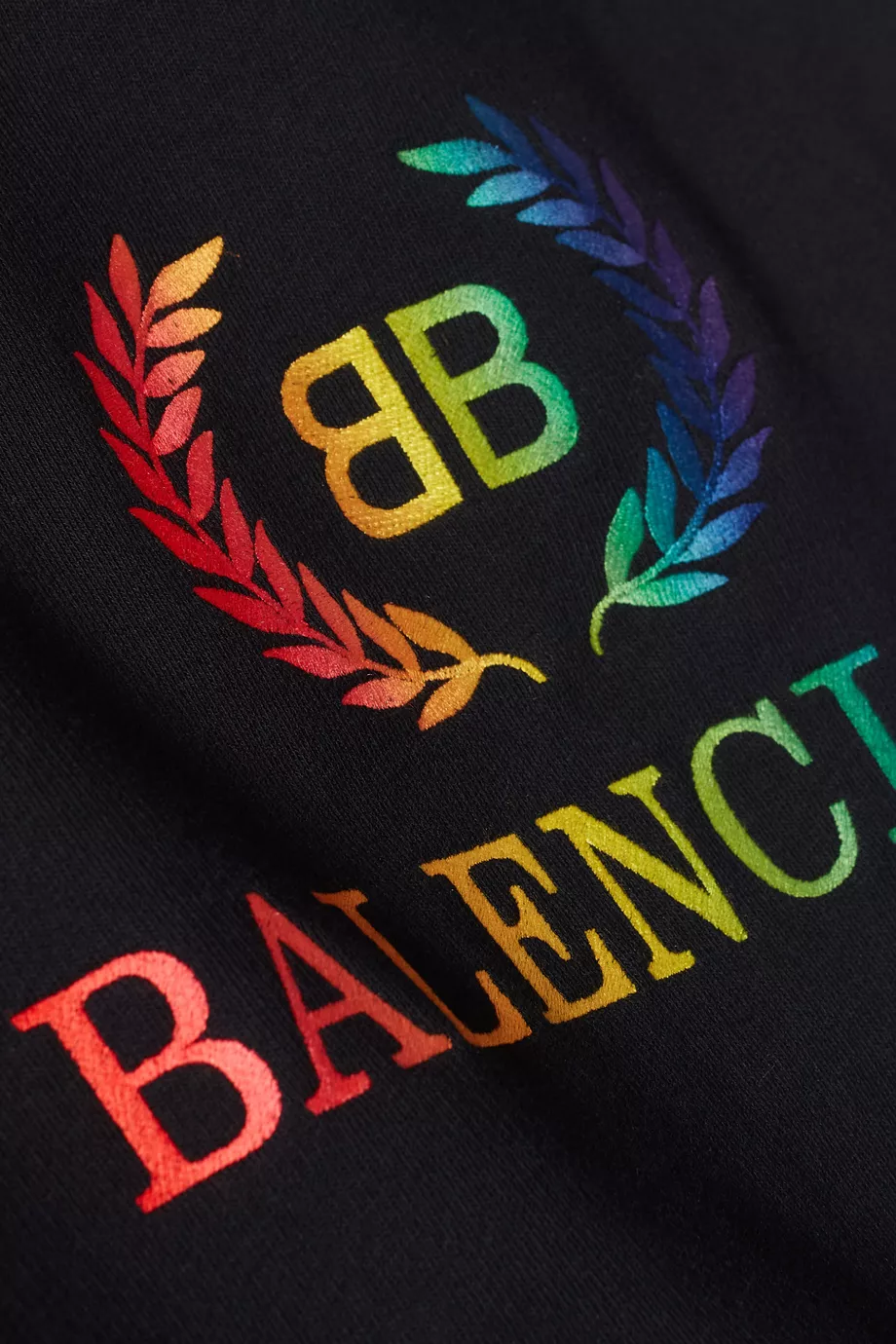 Balenciaga cheap multicolor hoodie
