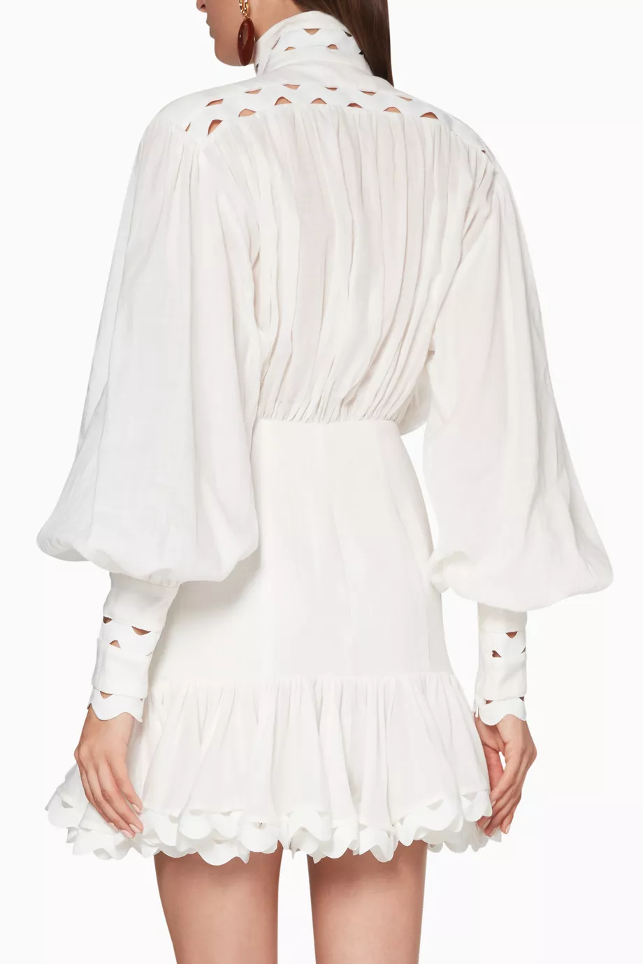 Zimmermann ninety six cheap wave short dress