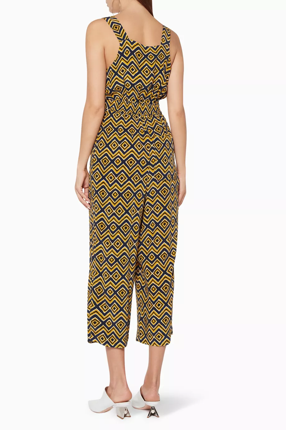 Whistles lara button jumpsuit sale