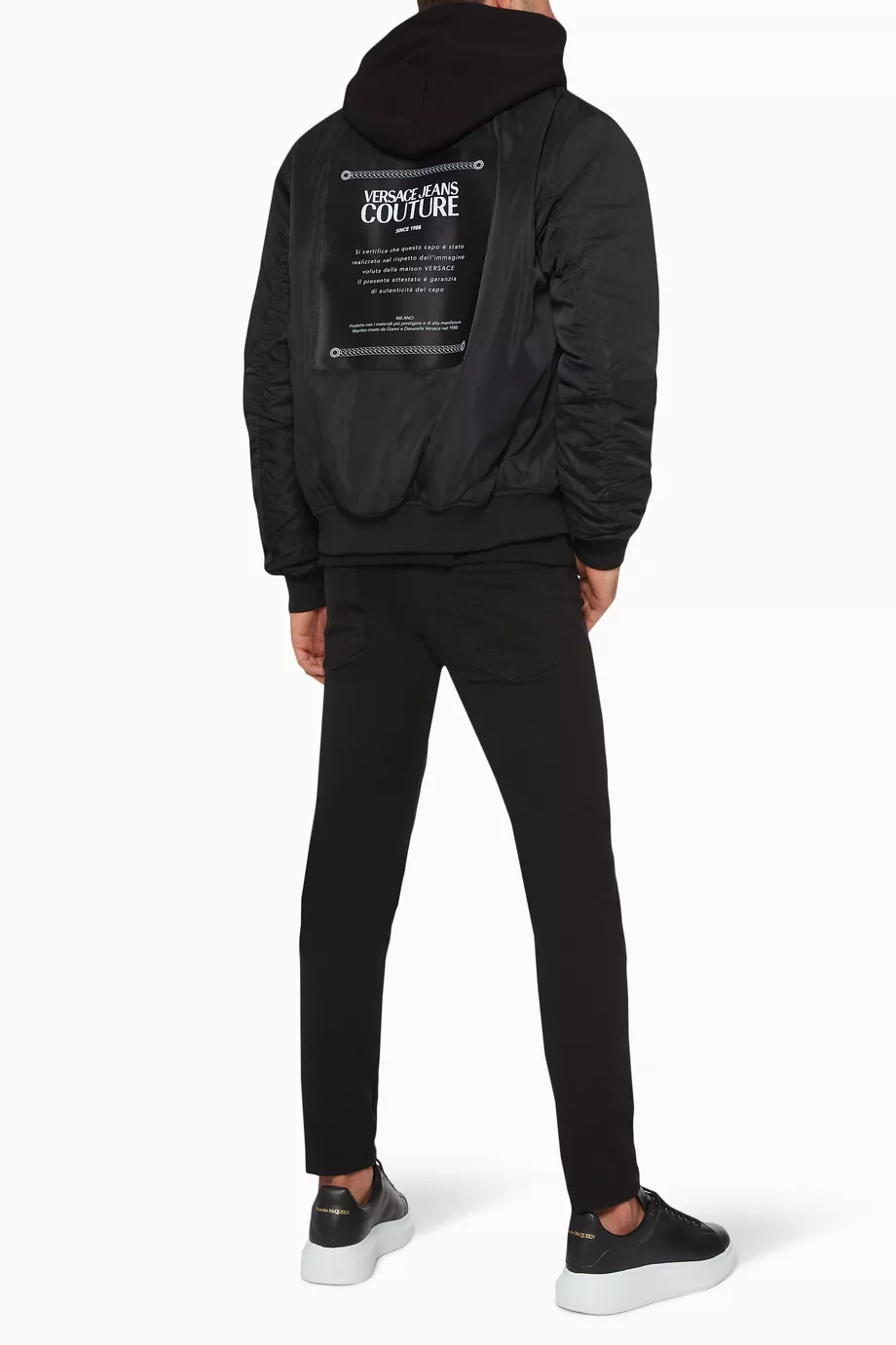 Versace jeans bomber jacket sales